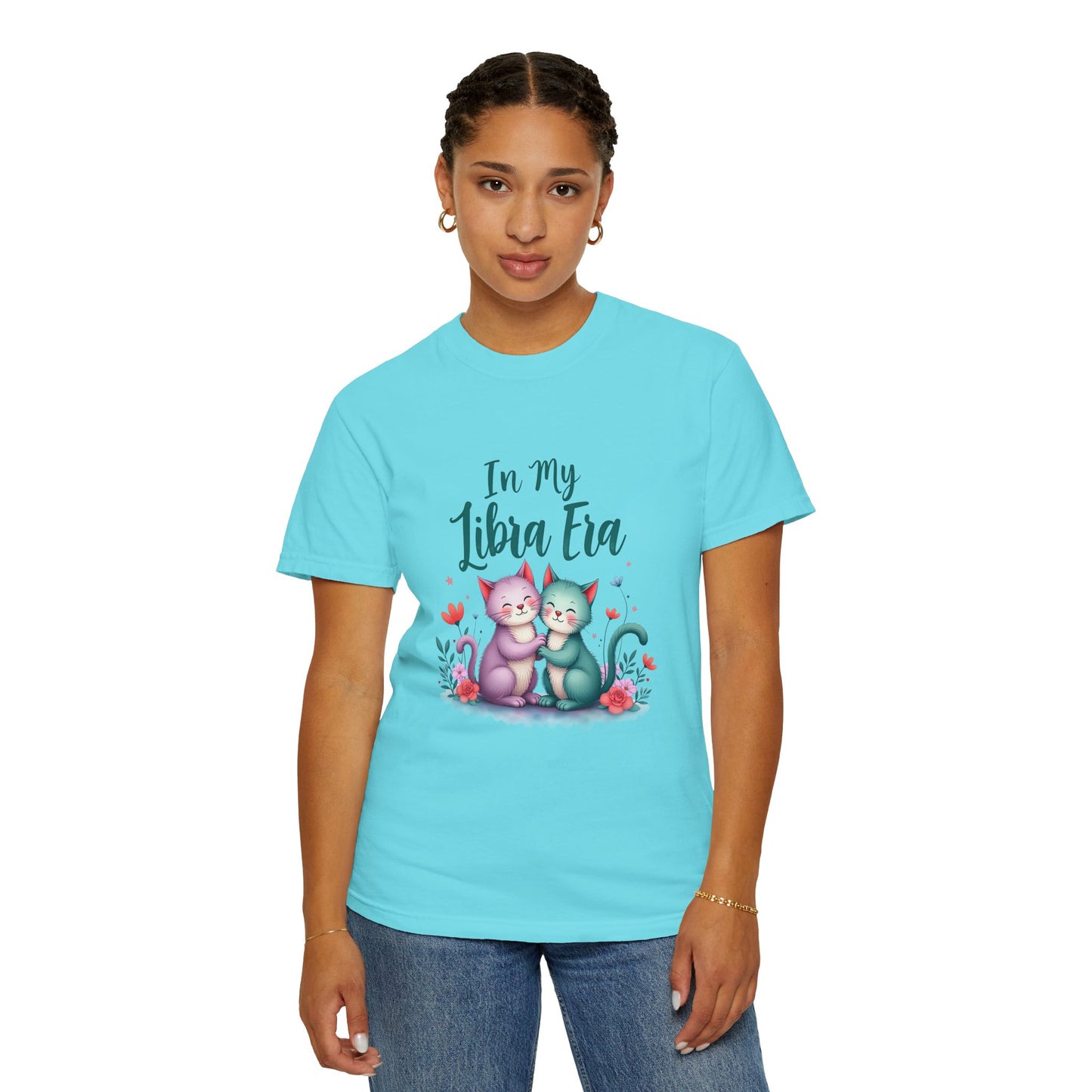 In my Libra Era β Cute Kittens Zodiac Tee