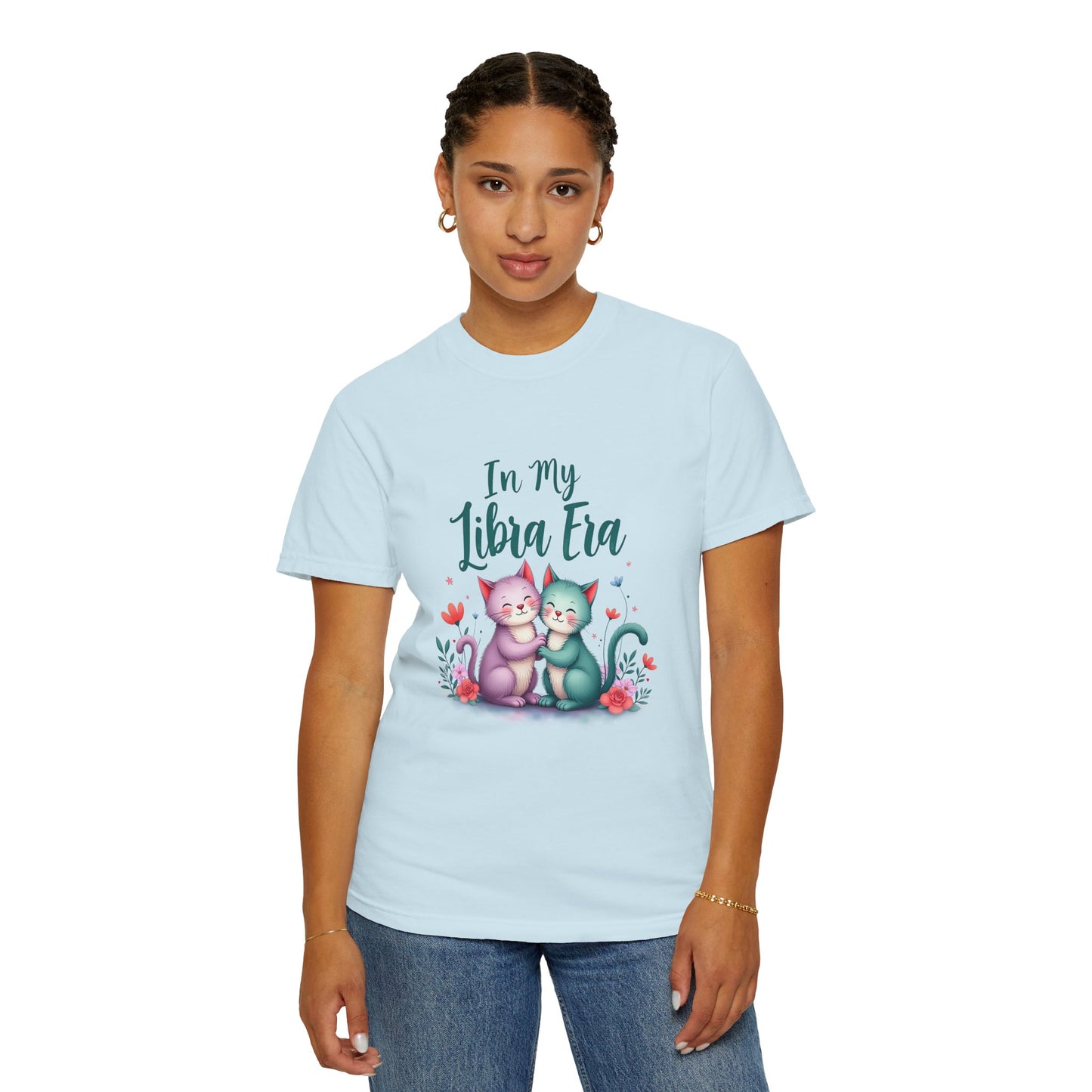 In my Libra Era β Cute Kittens Zodiac Tee