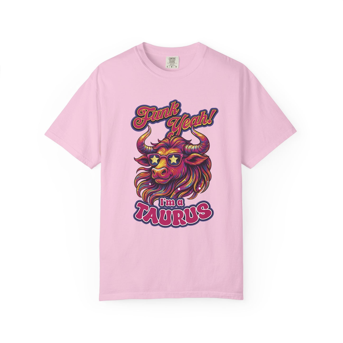 Funk Yeah I’m a Taurus Retro Tee – Multicolor Zodiac Shirt