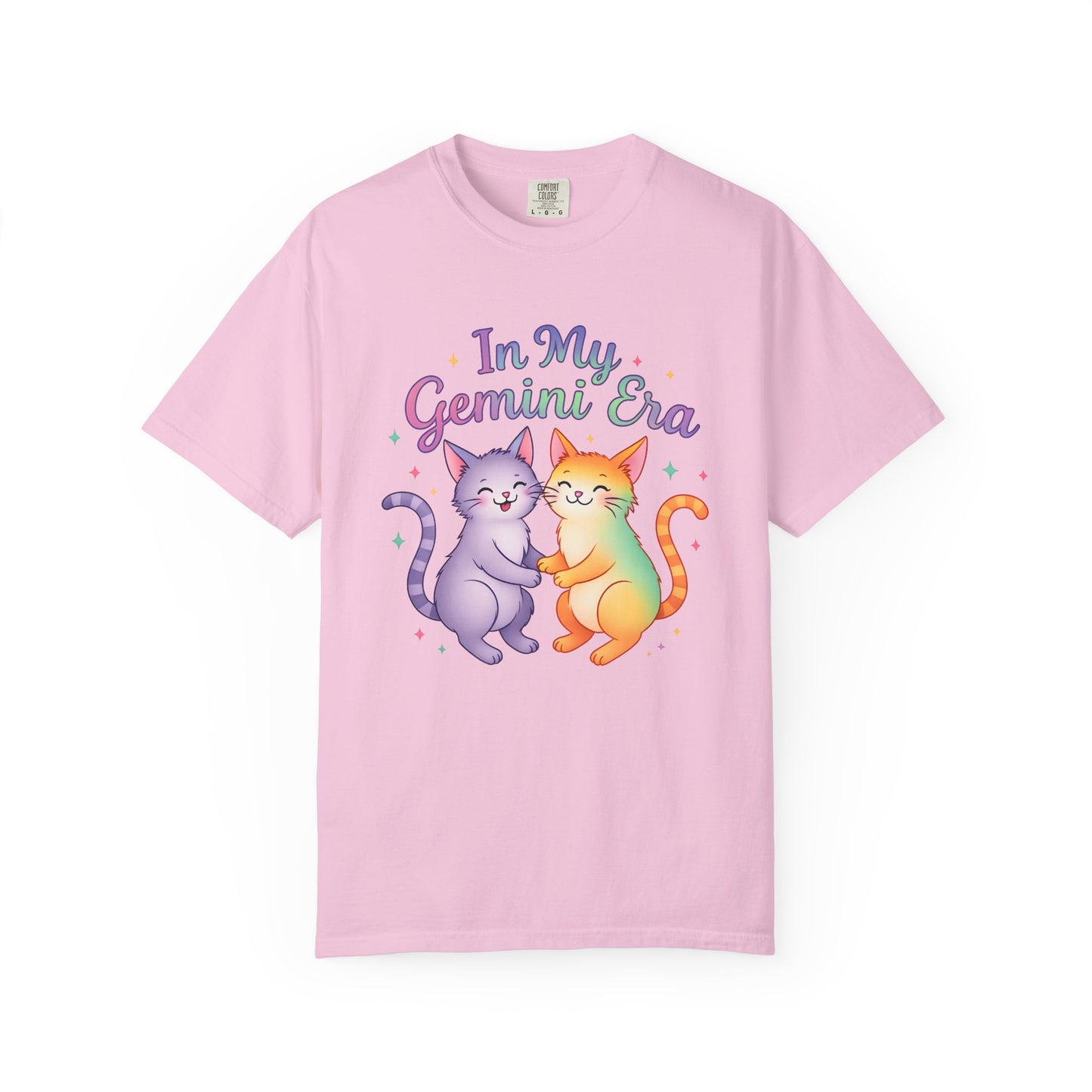 In My Gemini Era Tee – Colorful Cute Zodiac Shirt
