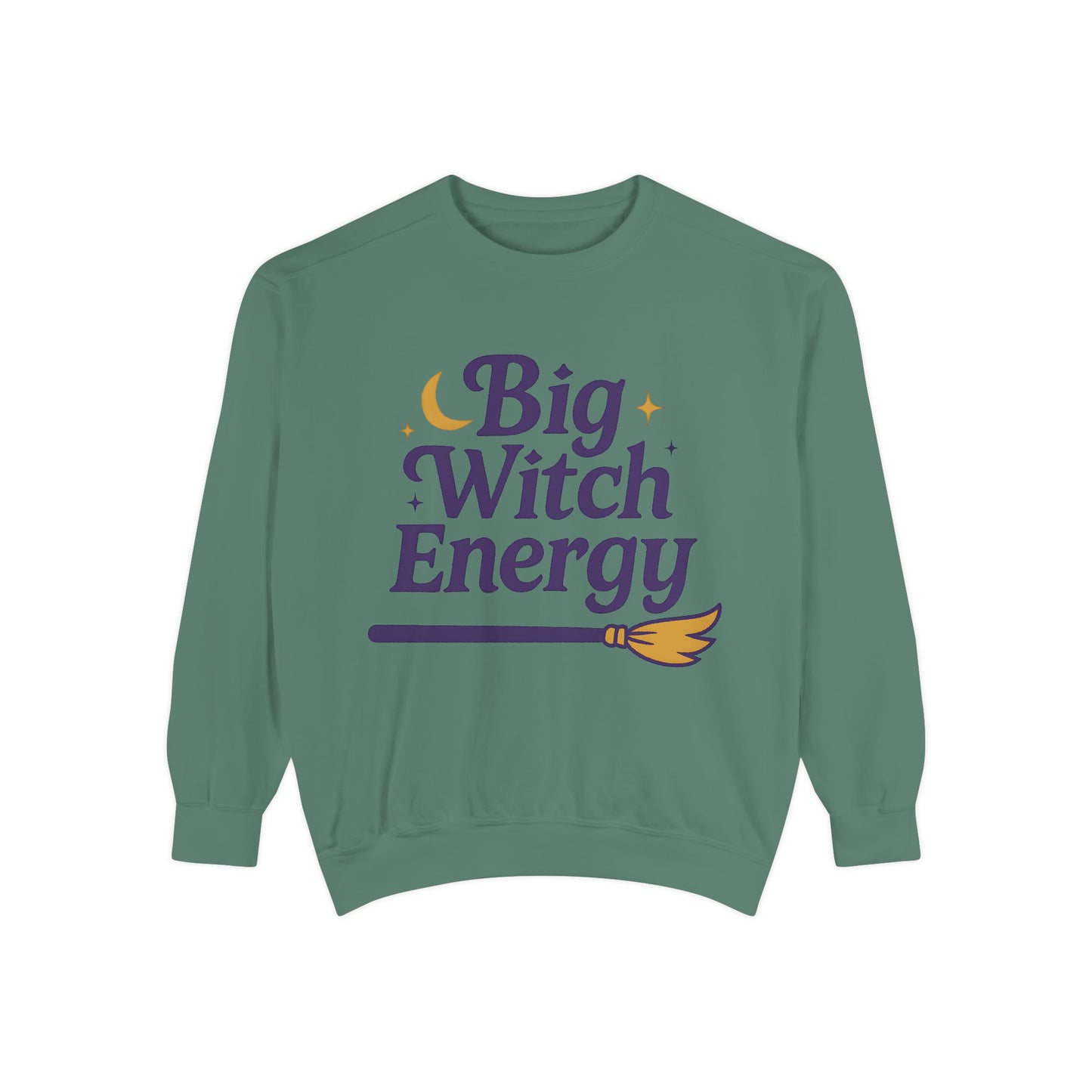 Big Witch Energy Sweatshirt – Moon Broom Pullover