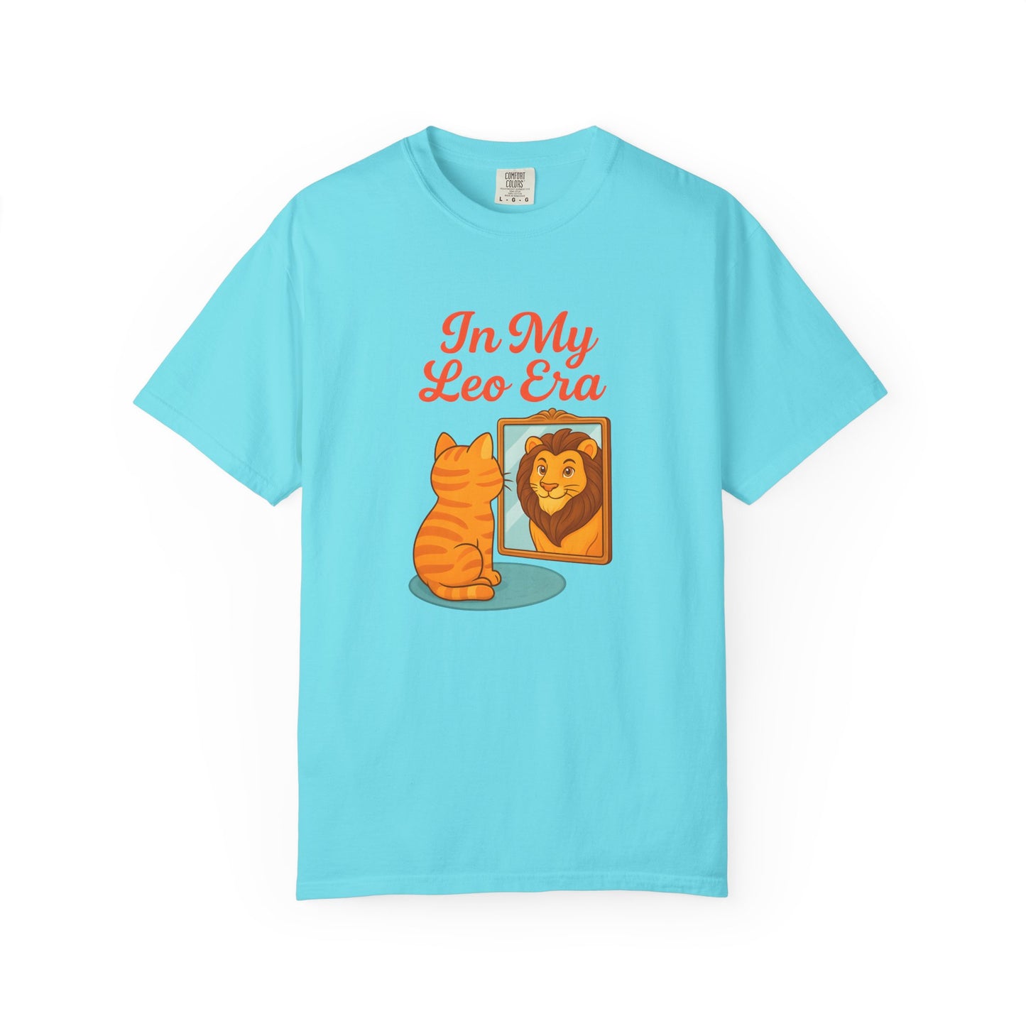 In My Leo Era - Funny Cat and Lion Mirror Tee