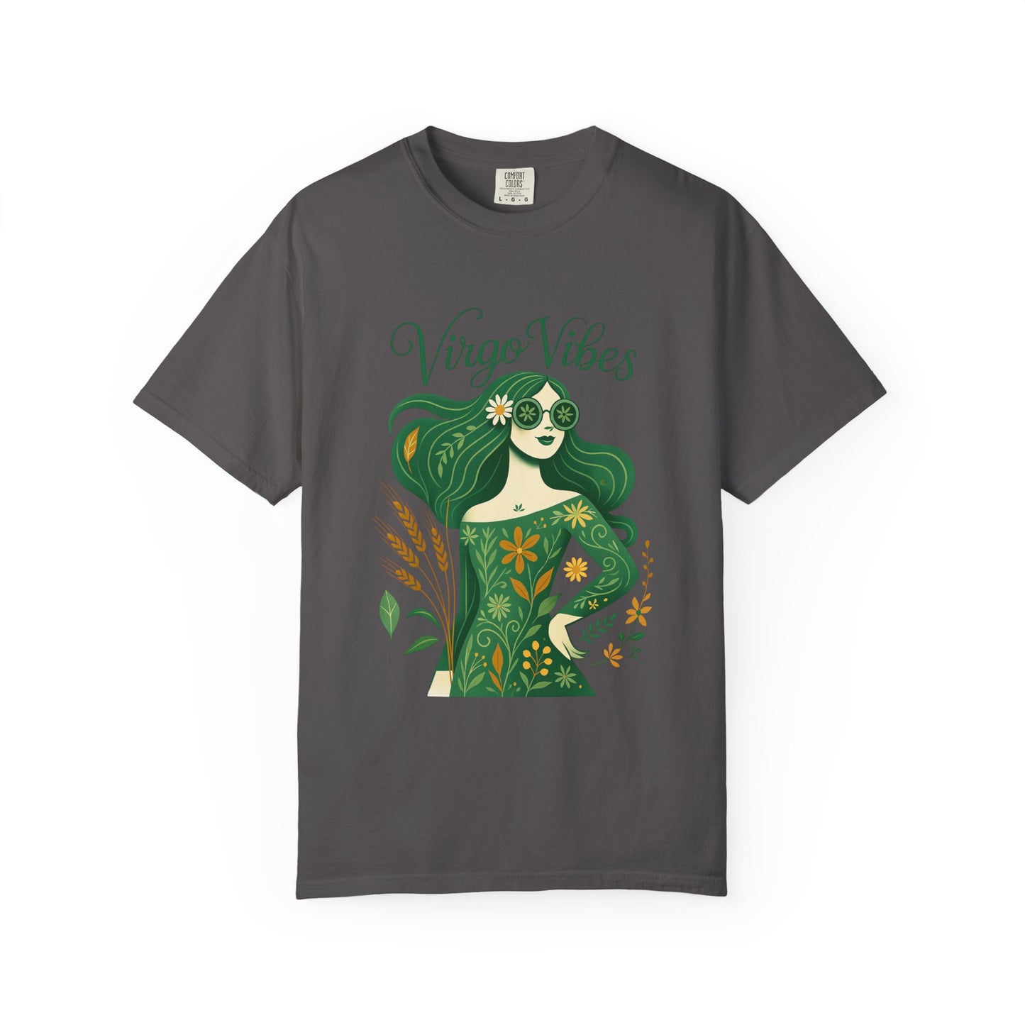 Virgo Vibes Vibrant Tee β Earthy Zodiac Shirt