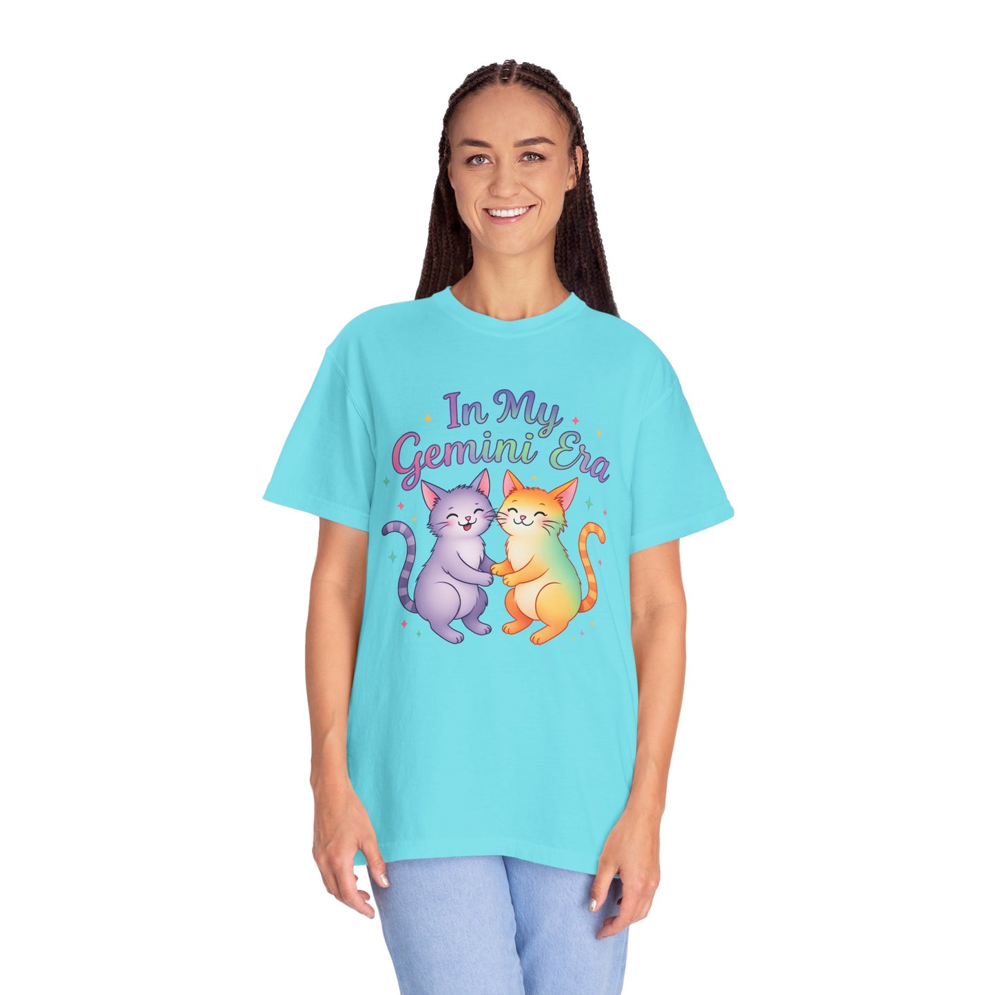 In My Gemini Era Tee – Colorful Cute Zodiac Shirt