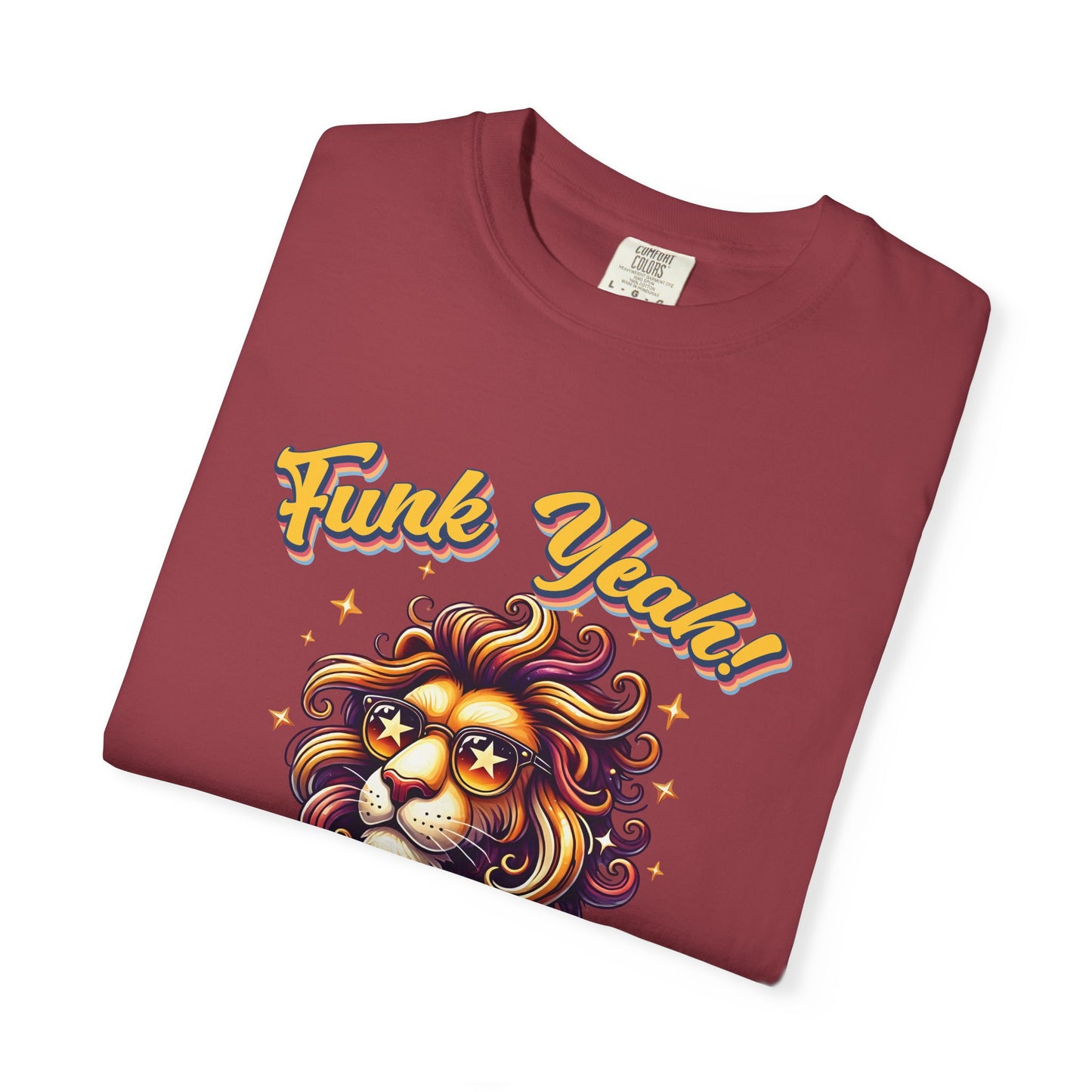 Funk Yeah I’m a Leo- Retro Groovy Lion T-Shirt