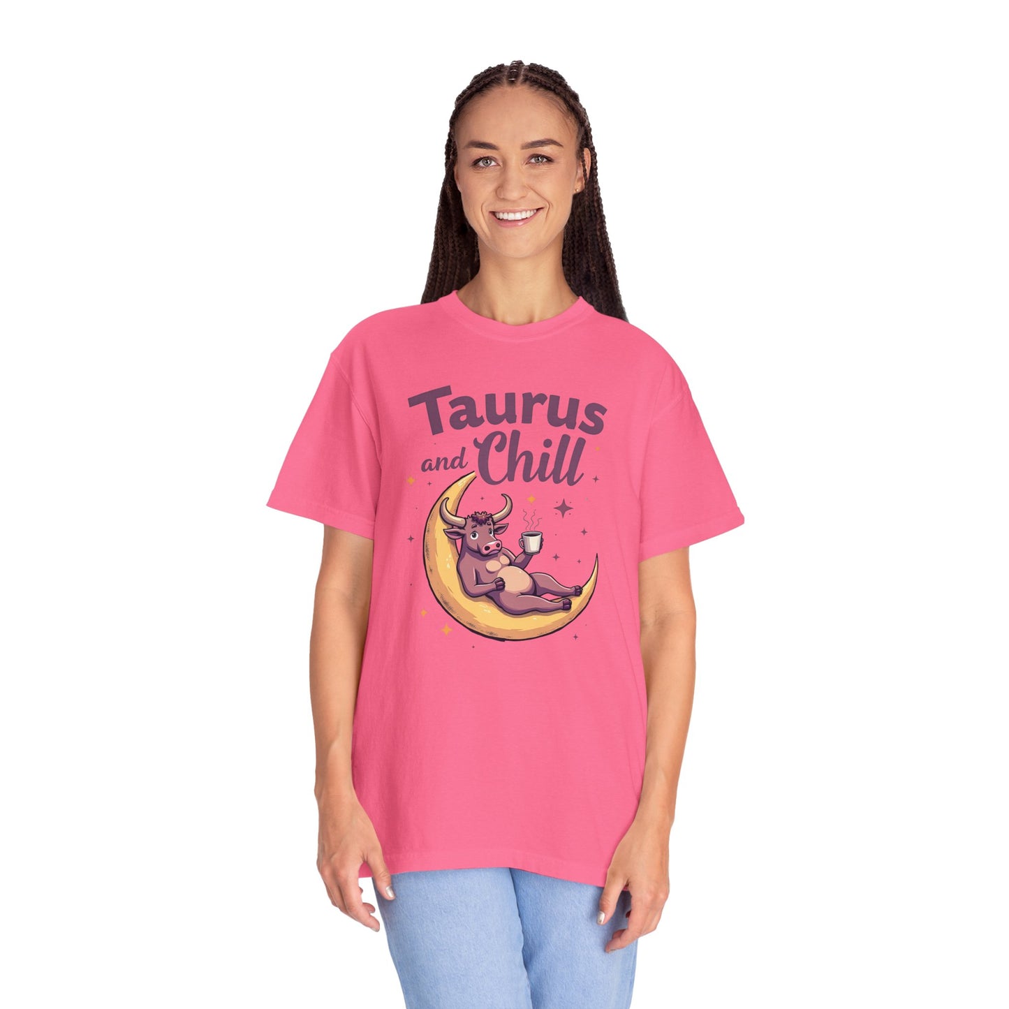 Taurus and Chill – Funny Zodiac Lounge Tee