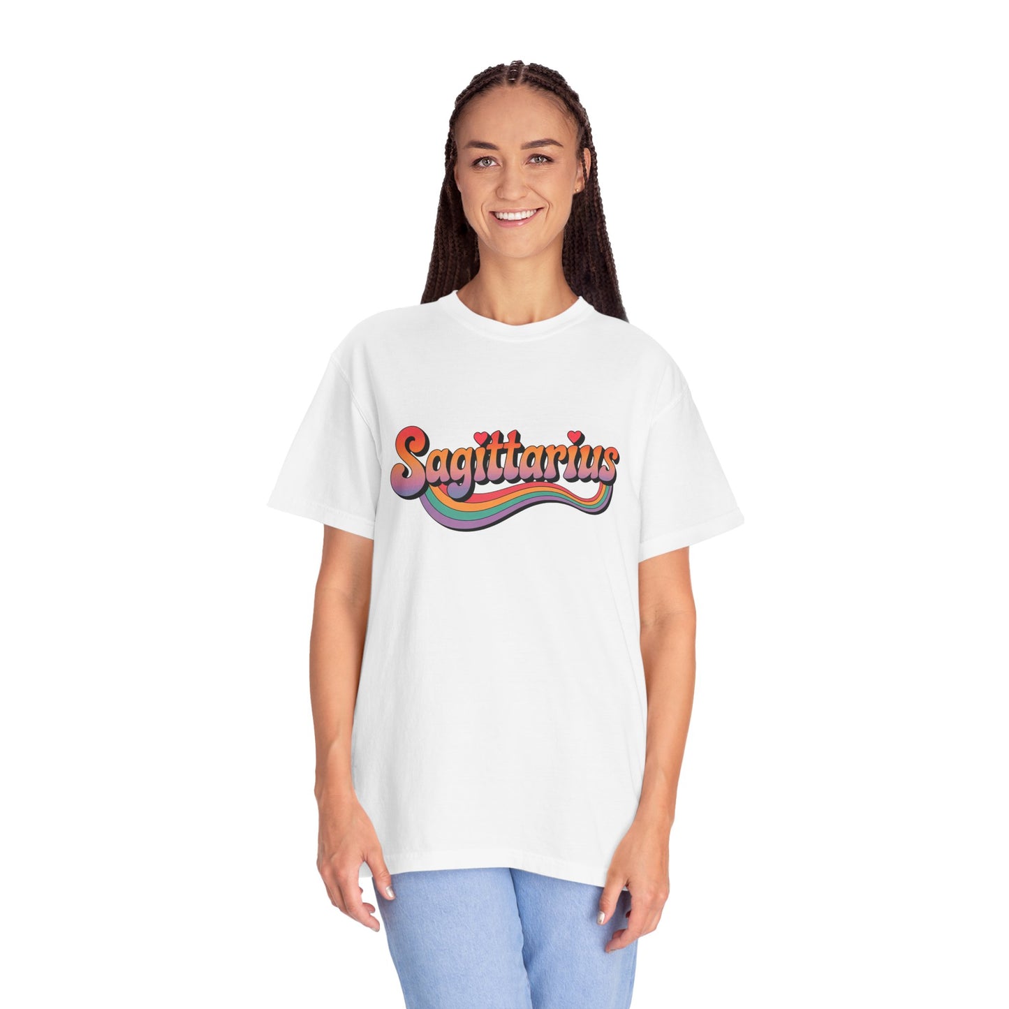 Sagittarius β Retro Wave Zodiac Tee
