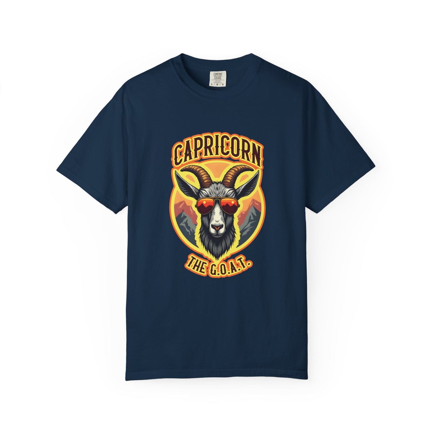 Capricorn The G.O.A.T – Mountain Majesty Zodiac Tee