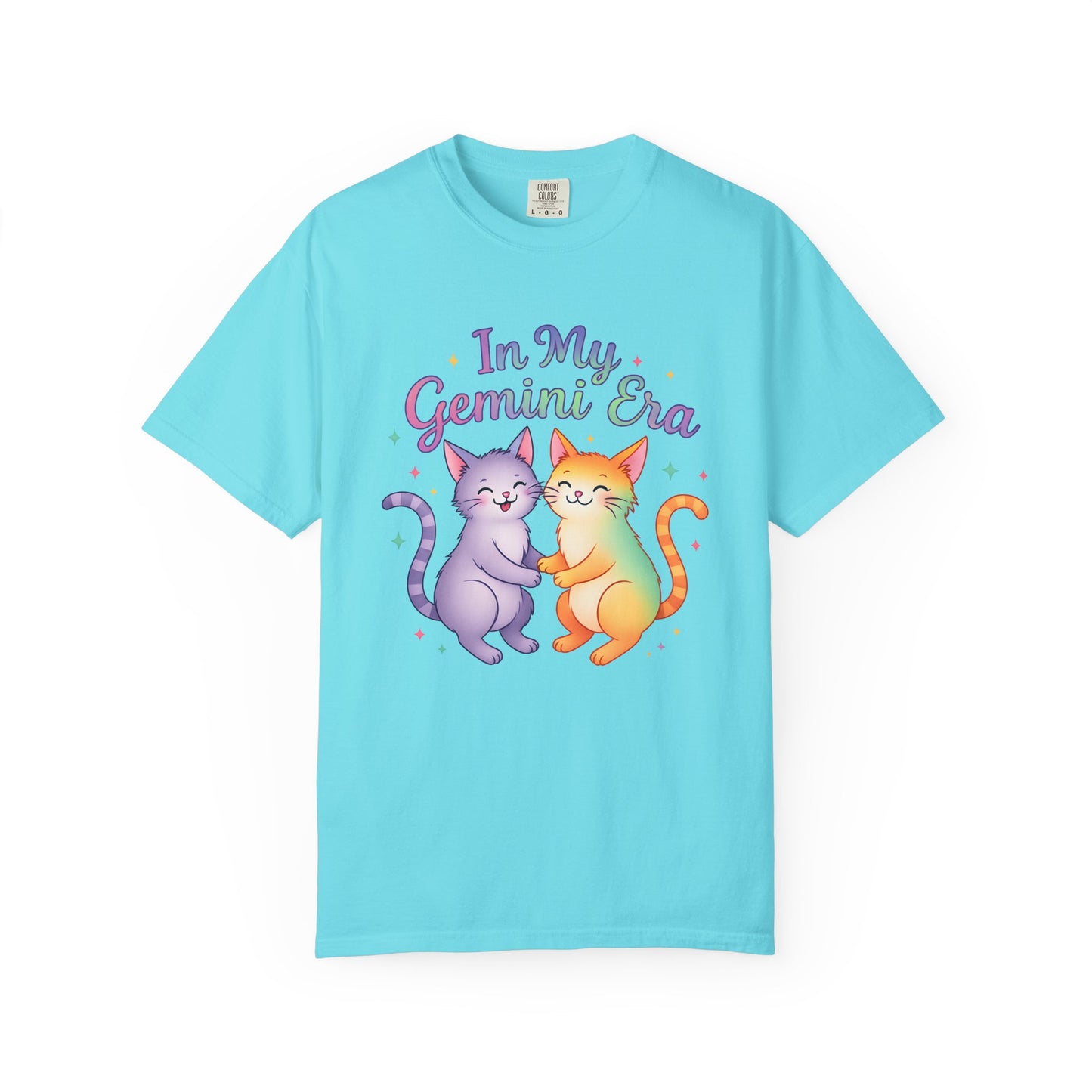 In My Gemini Era Tee – Colorful Cute Zodiac Shirt
