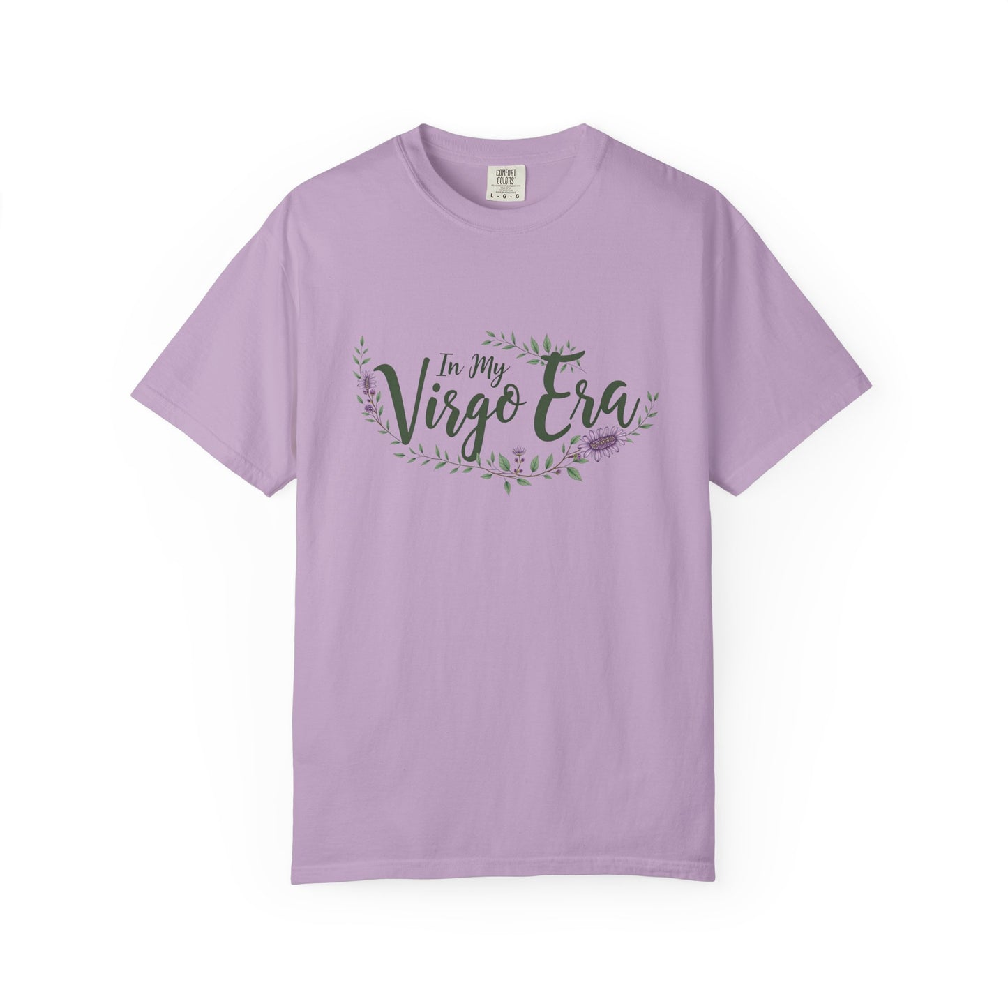 In My Virgo Era β Pretty Floral Zodiac Tee