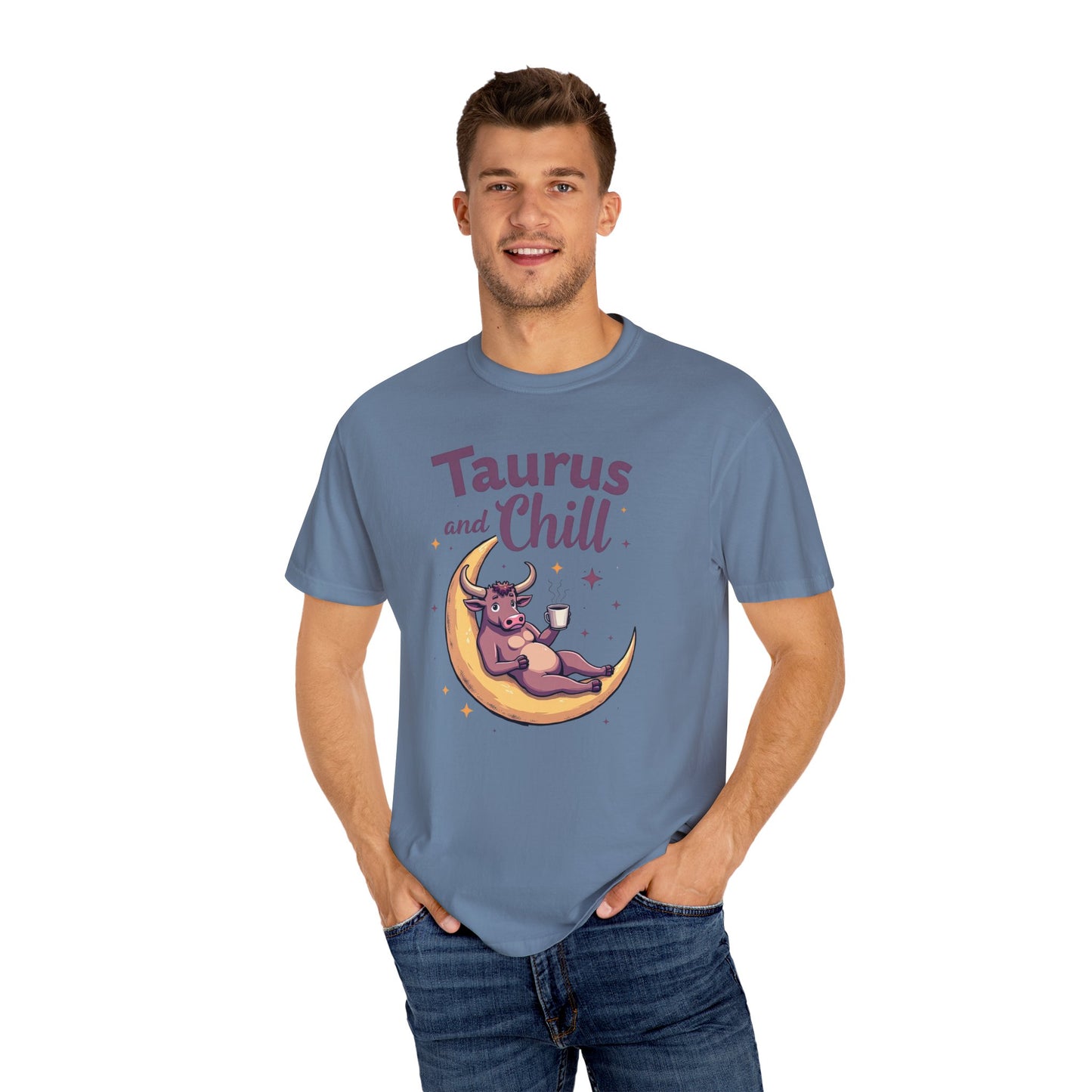 Taurus and Chill – Funny Zodiac Lounge Tee