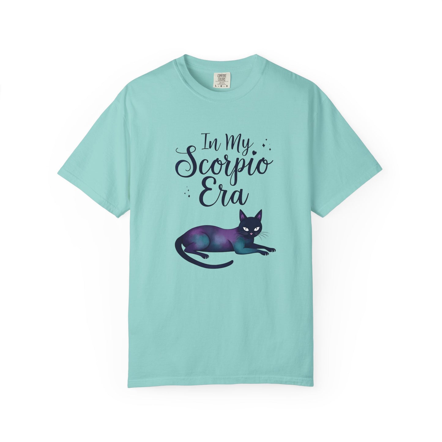 In My Scorpio Era – Mystical Black Cat Tee for the Zodiac Baddie