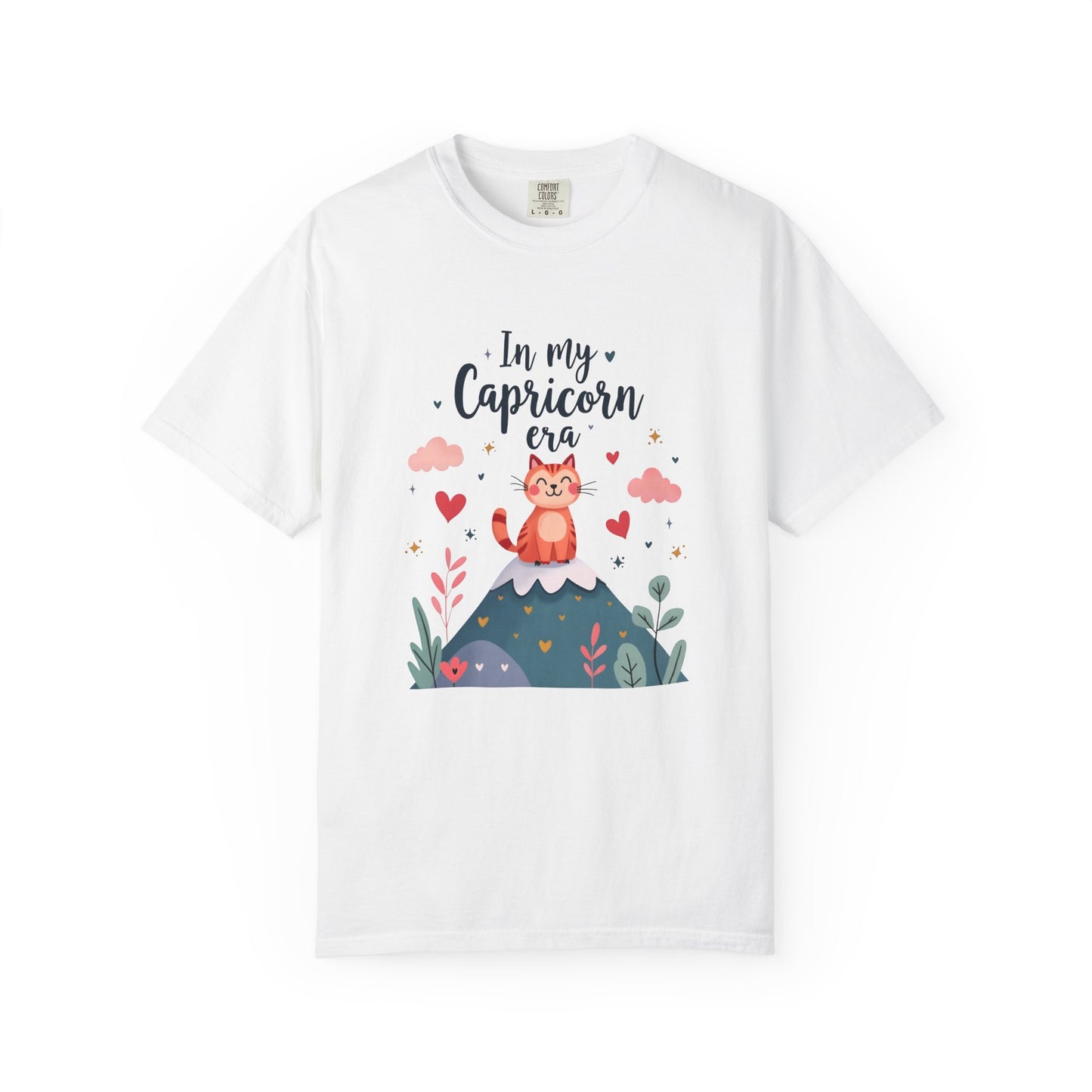 In My Capricorn Era – Cozy Cat Mountain Tee
