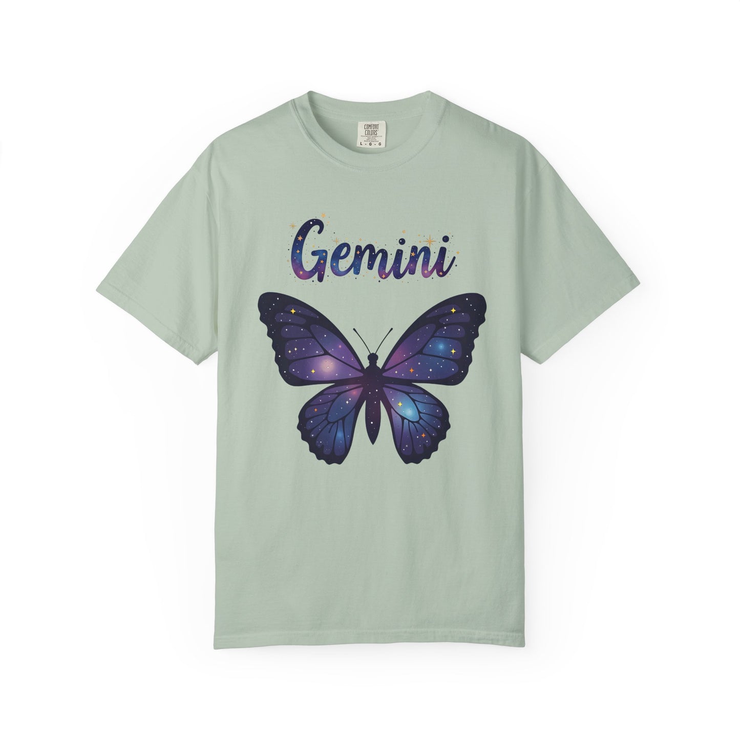 Gemini Butterfly Tee – Colorful Zodiac Shirt