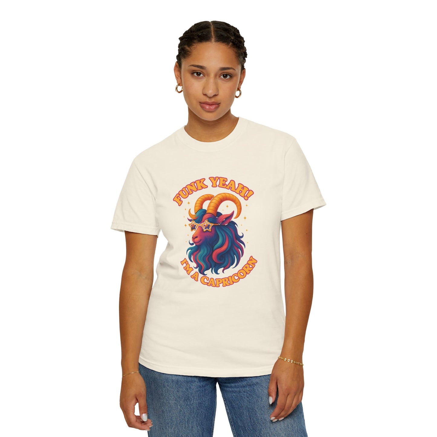 Funk Yeah! I’m a Capricorn – Psychedelic Goat Groove Tee