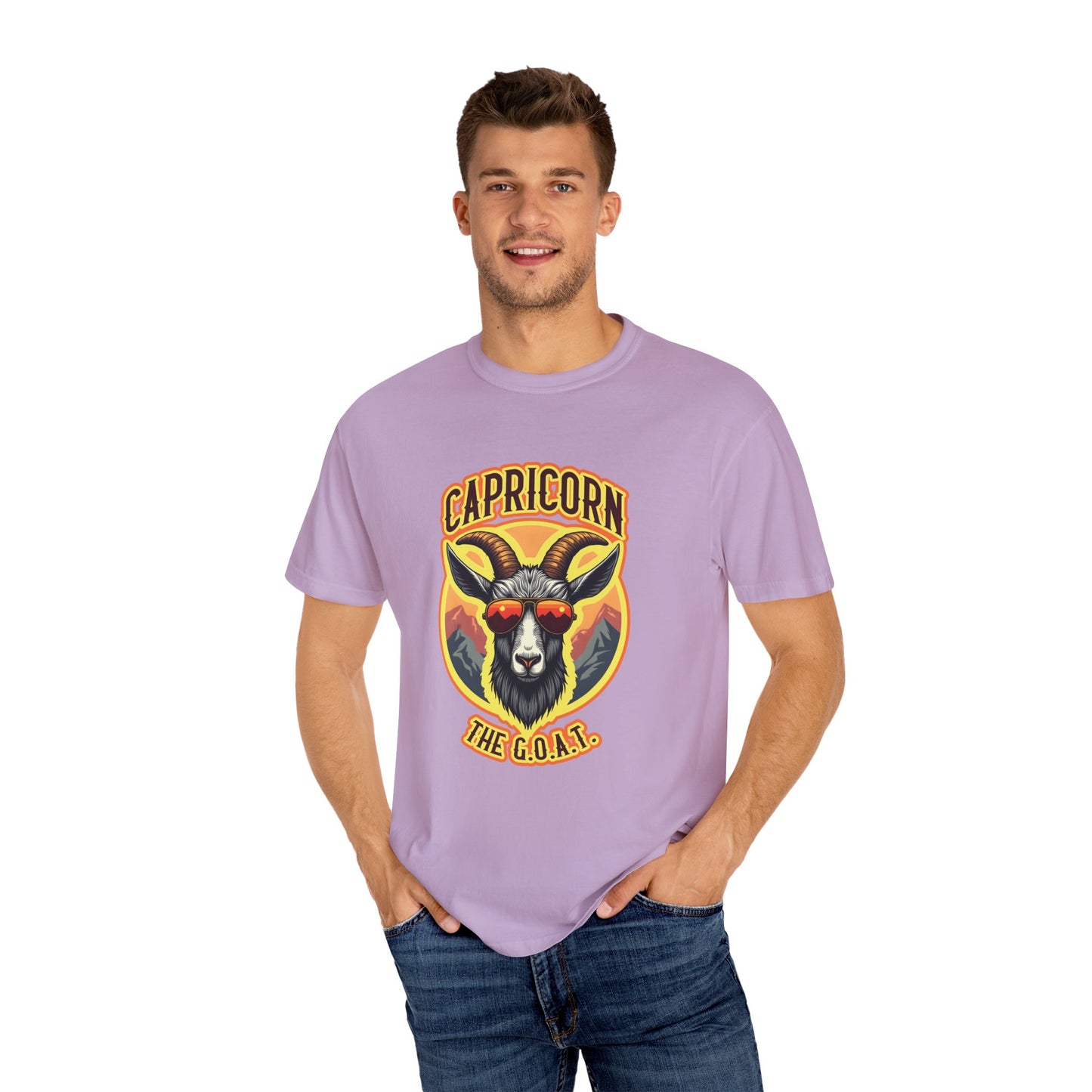 Capricorn The G.O.A.T – Mountain Majesty Zodiac Tee