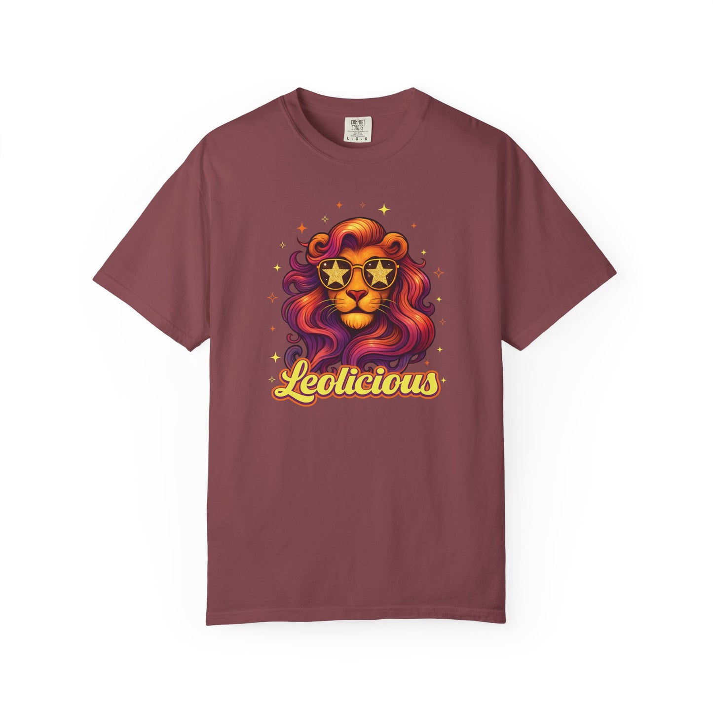 Leolicious Retro Lion Tee – Leo Zodiac Shirt