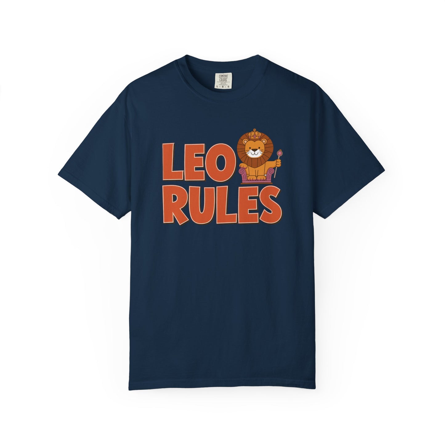 Leo Rules Tee – Funny Zodiac Shirt