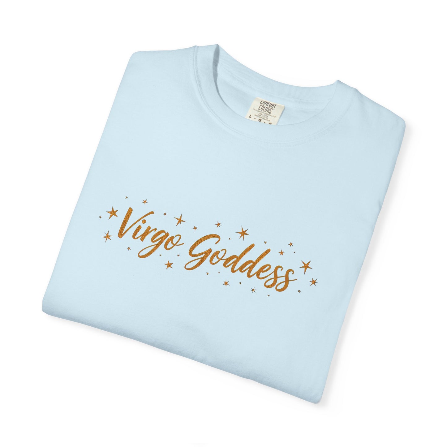 Virgo Goddess – Shimmery Witchy Zodiac Tee