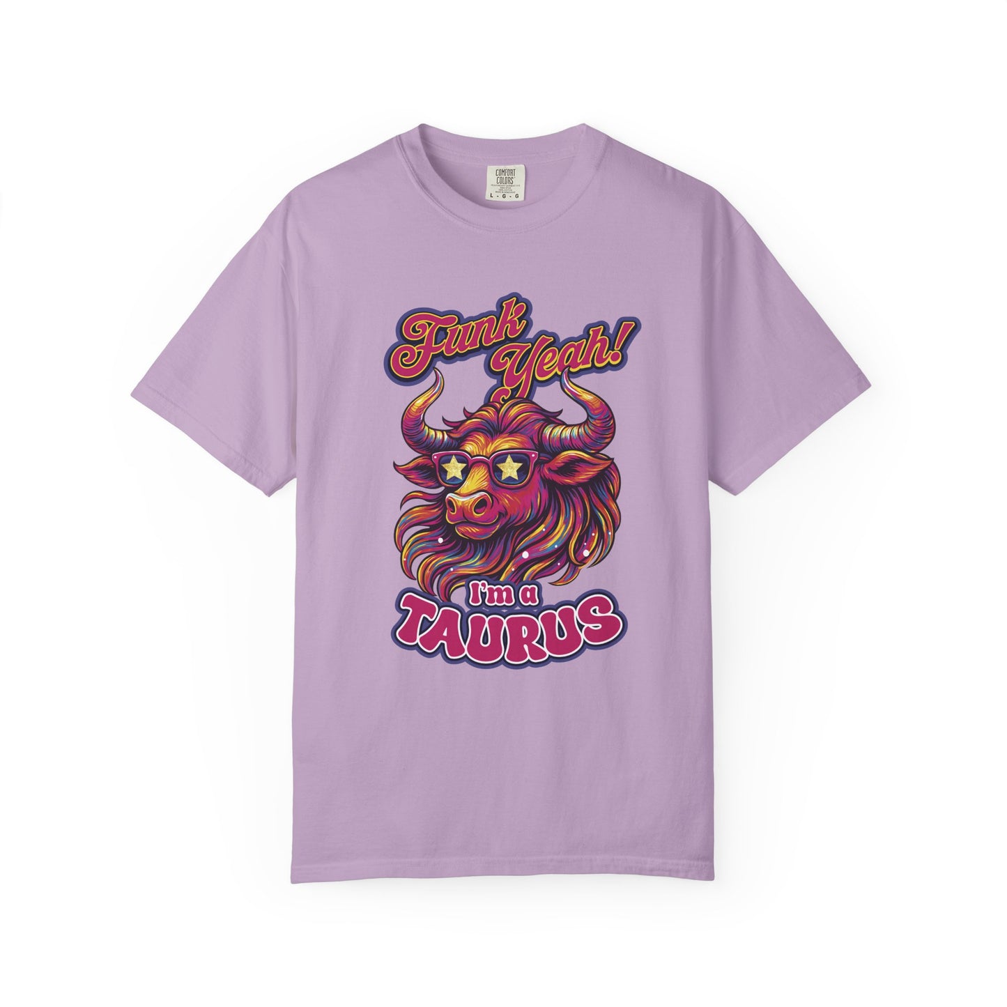 Funk Yeah I’m a Taurus Retro Tee – Multicolor Zodiac Shirt