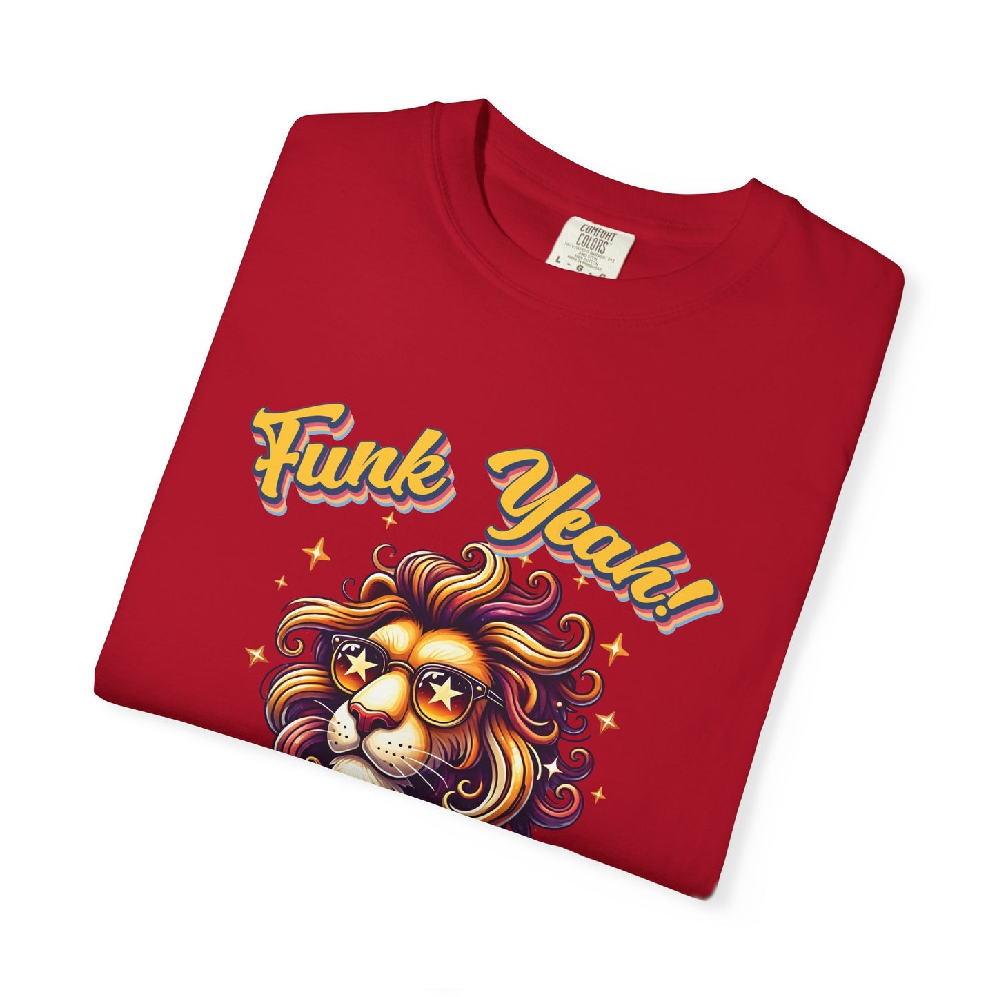 Funk Yeah I’m a Leo- Retro Groovy Lion T-Shirt