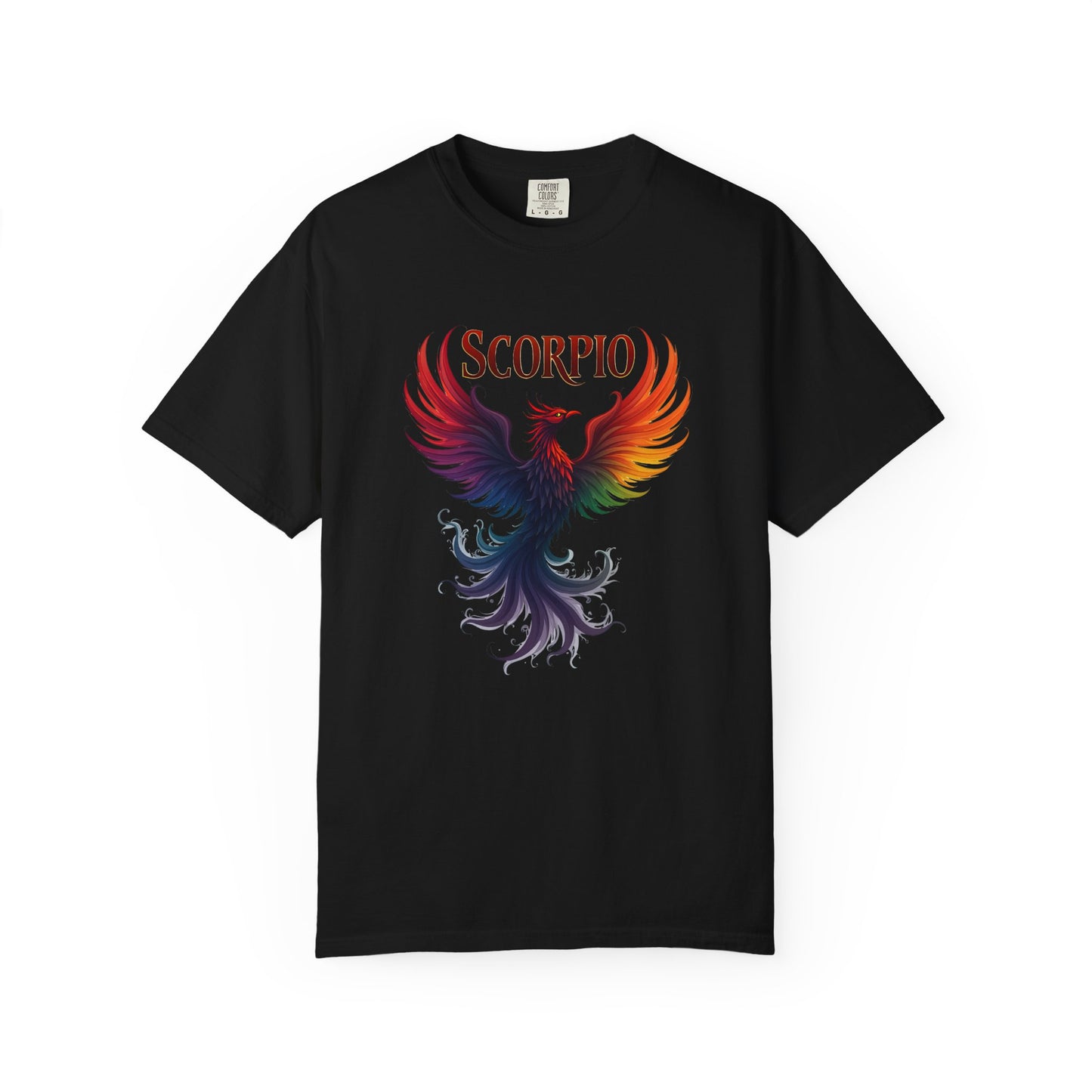 Scorpio Phoenix Tee β Multicolor Zodiac Shirt