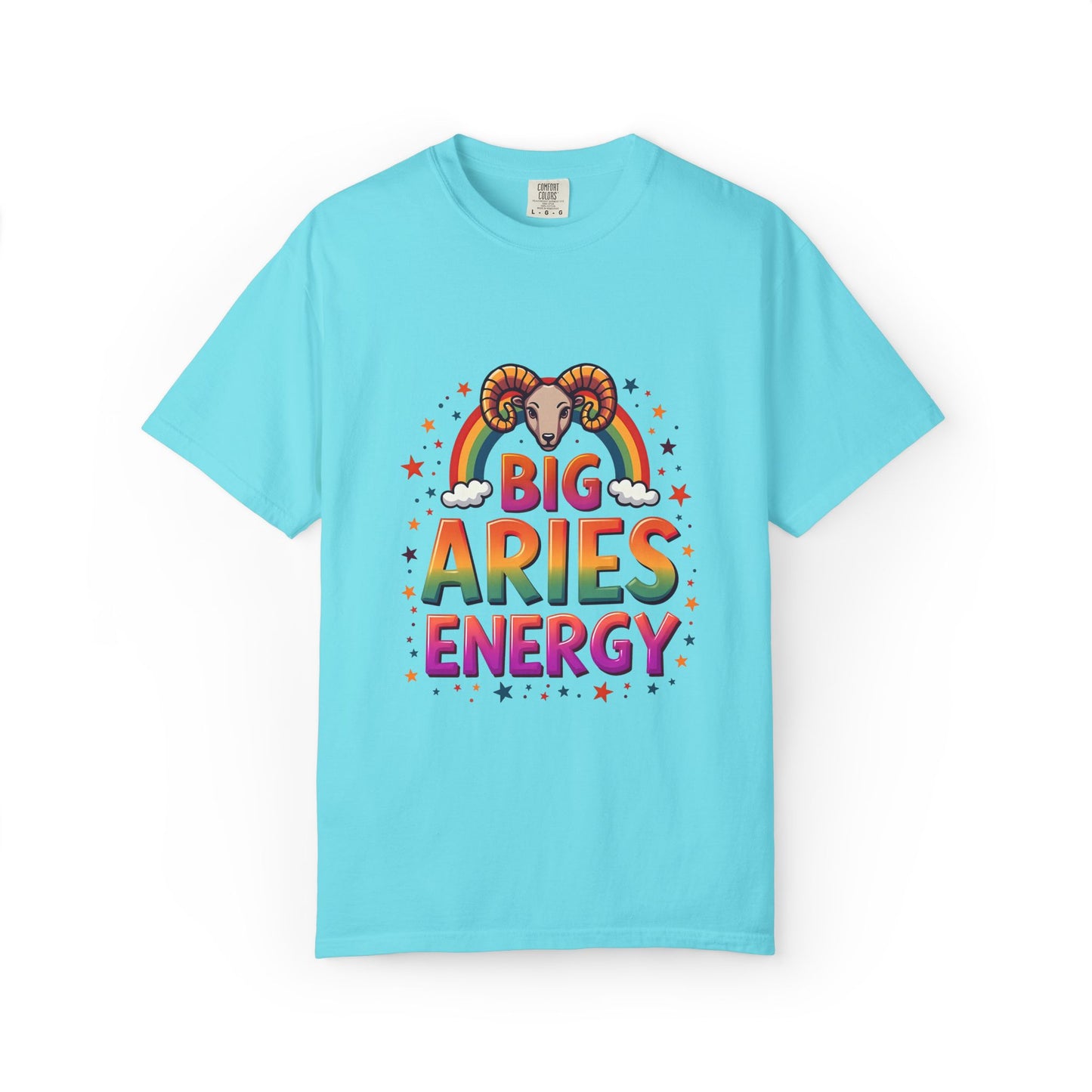 Big Aries Energy – Vibrant Zodiac Tee
