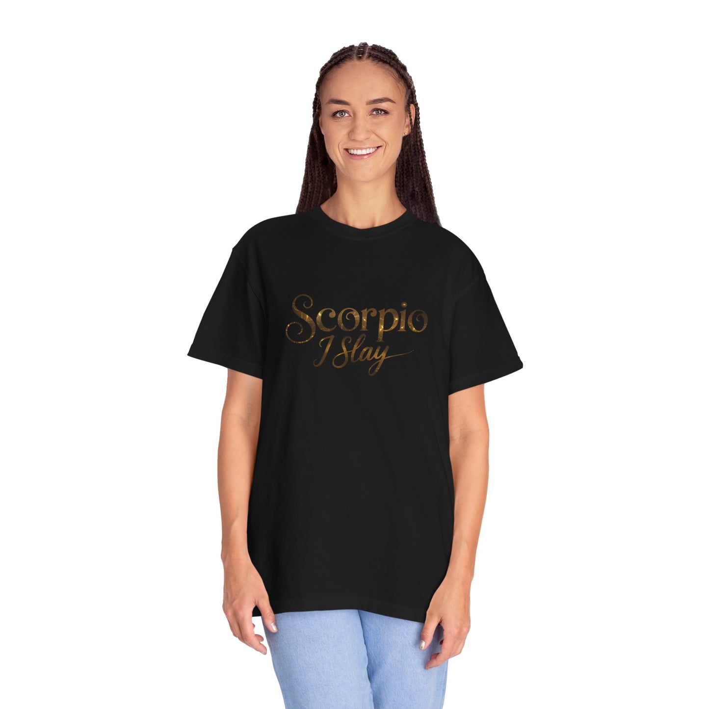 Scorpio I Slay Witchy Tee – Wicked Zodiac Shirt