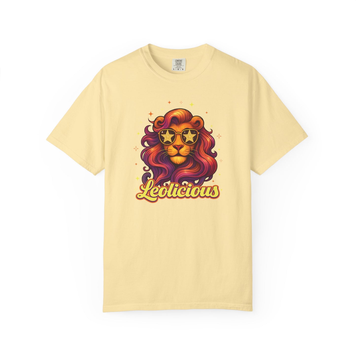 Leolicious Retro Lion Tee – Leo Zodiac Shirt