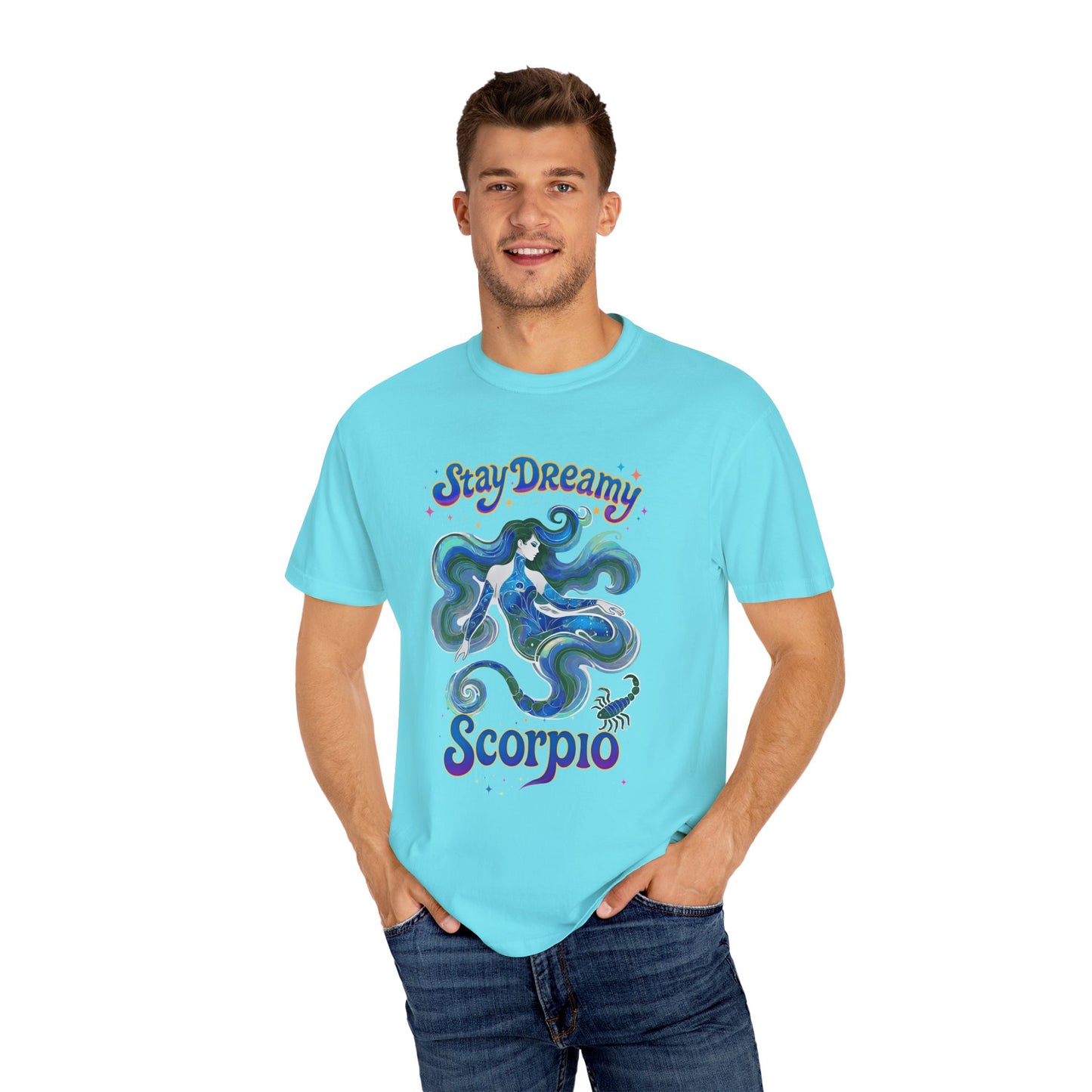 Stay Dreamy Scorpio – Mystical Mermaid Tee for the Celestial Siren