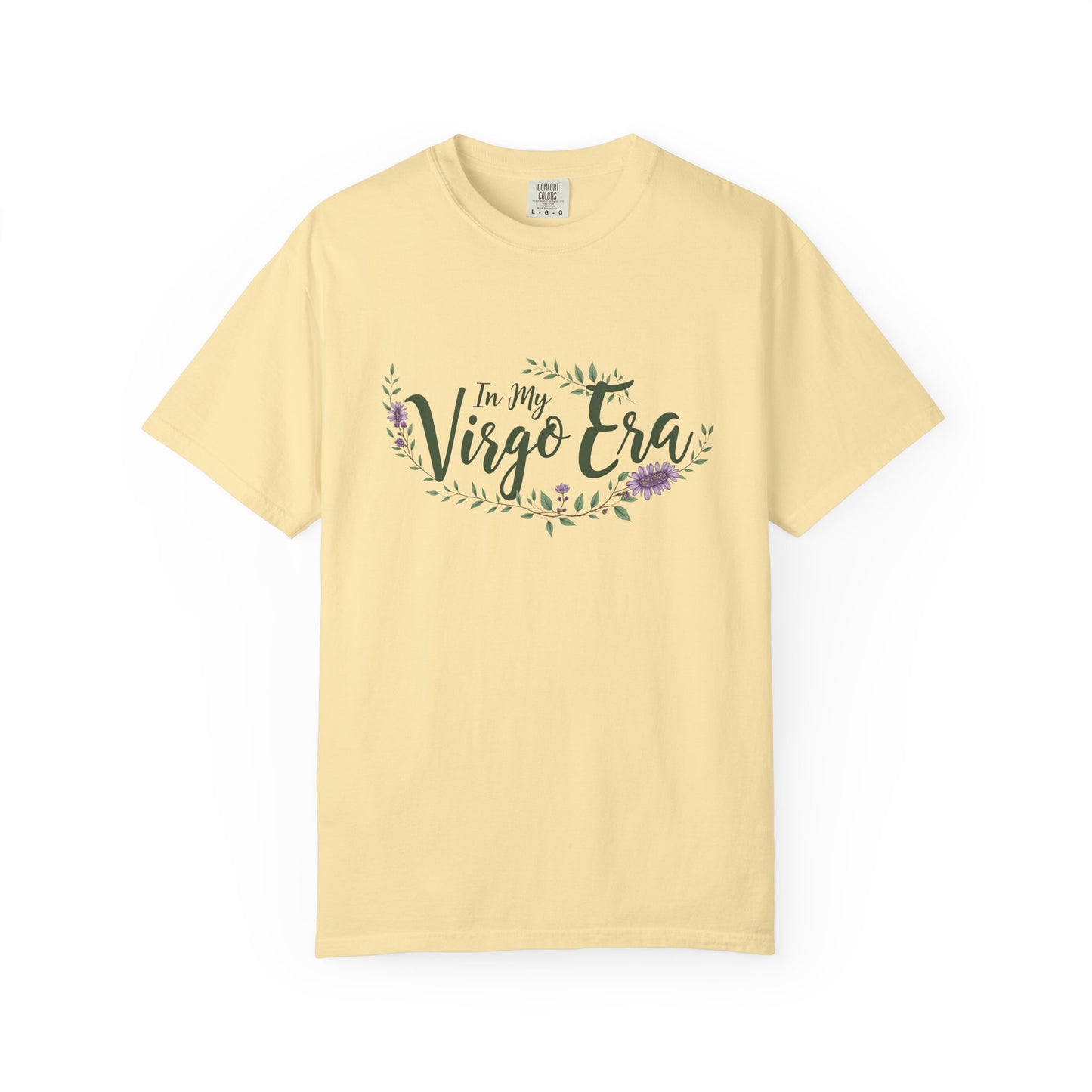 In My Virgo Era β Pretty Floral Zodiac Tee