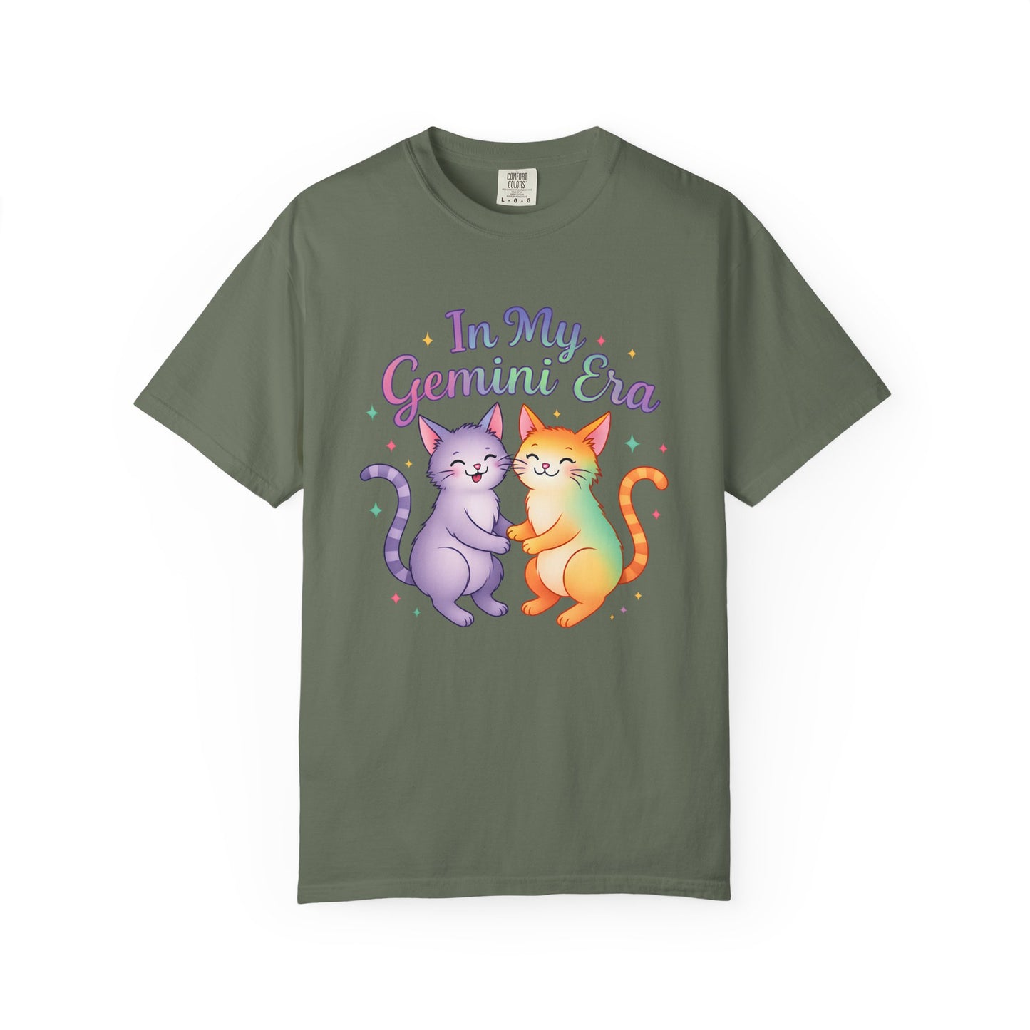 In My Gemini Era Tee – Colorful Cute Zodiac Shirt