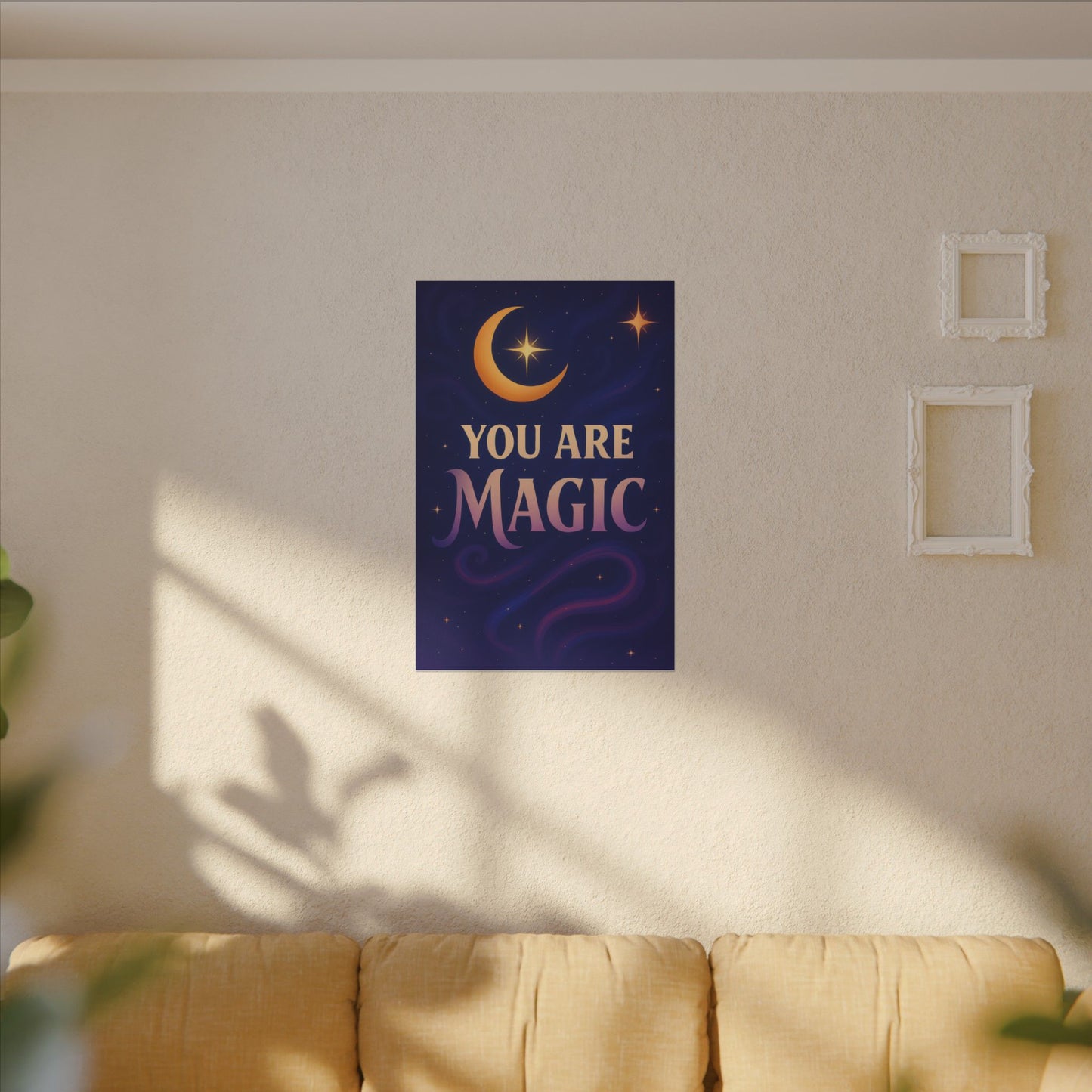 You Are Magic – Moon & Star Affirmation Wall Art