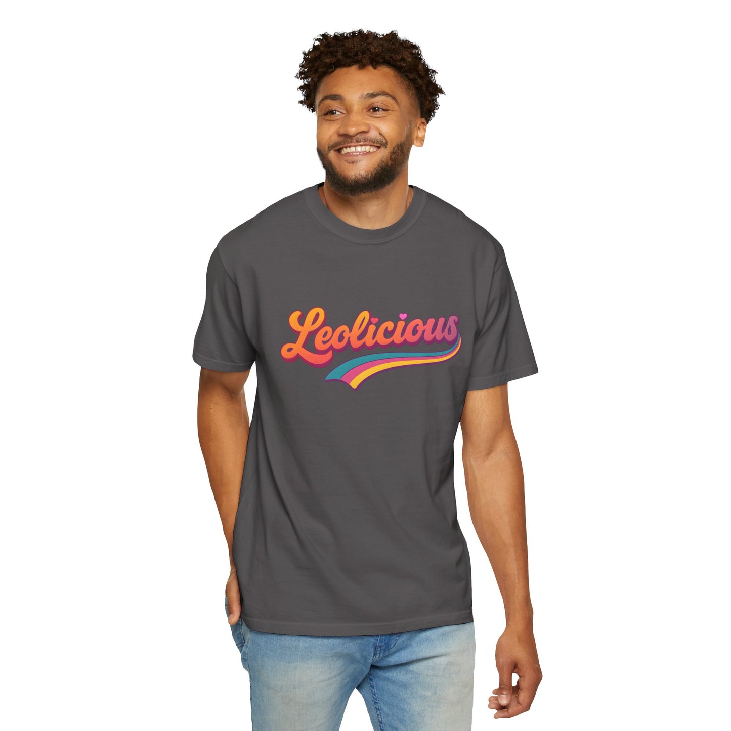 Leolicious β Retro Groovy Leo Zodiac Tee