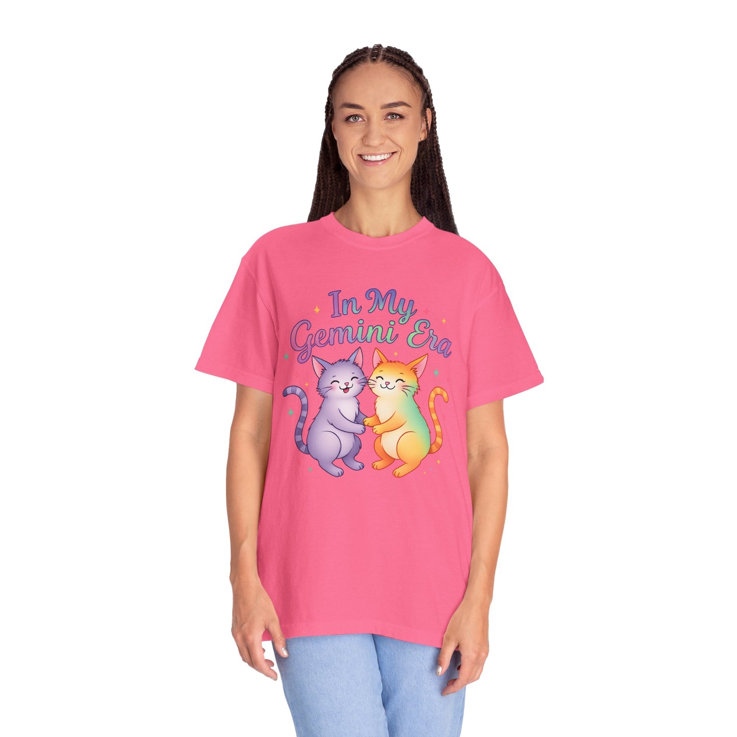 In My Gemini Era Tee – Colorful Cute Zodiac Shirt