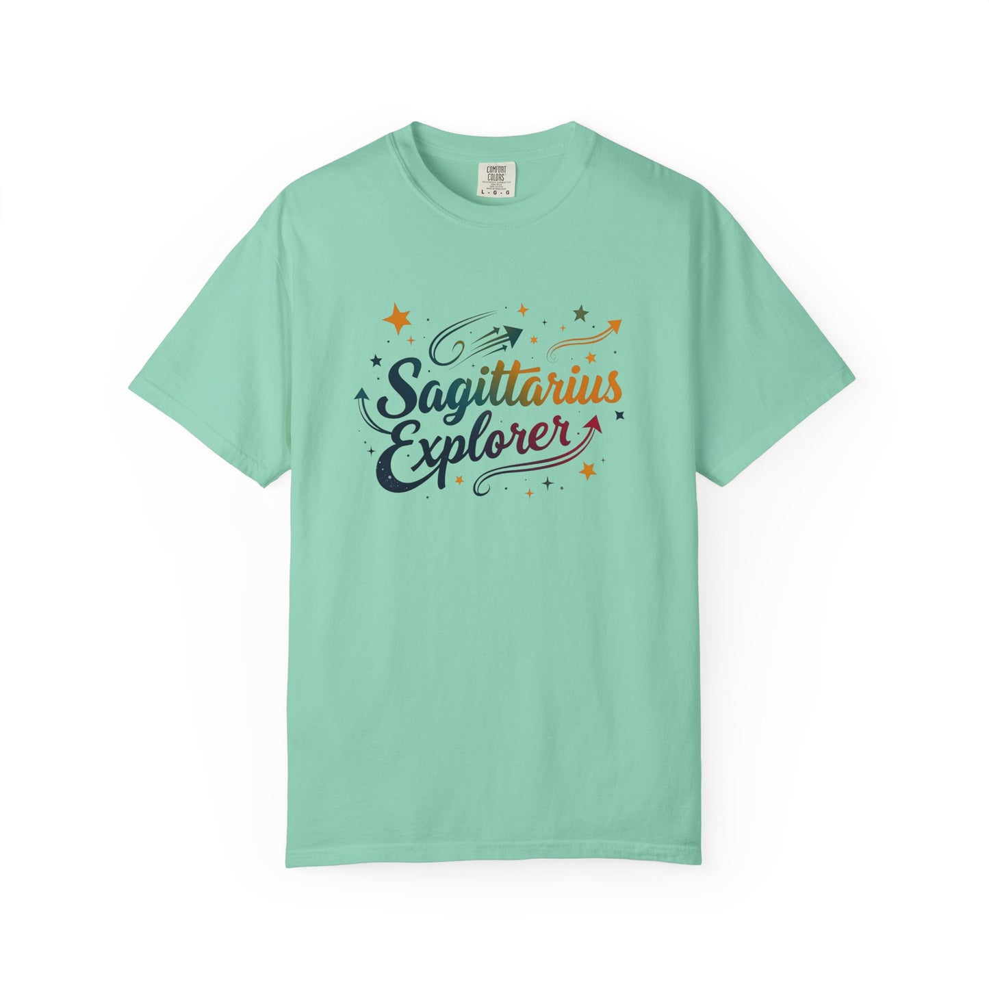 Sagittarius Explorer – Colorful Tee Zodiac Shirt