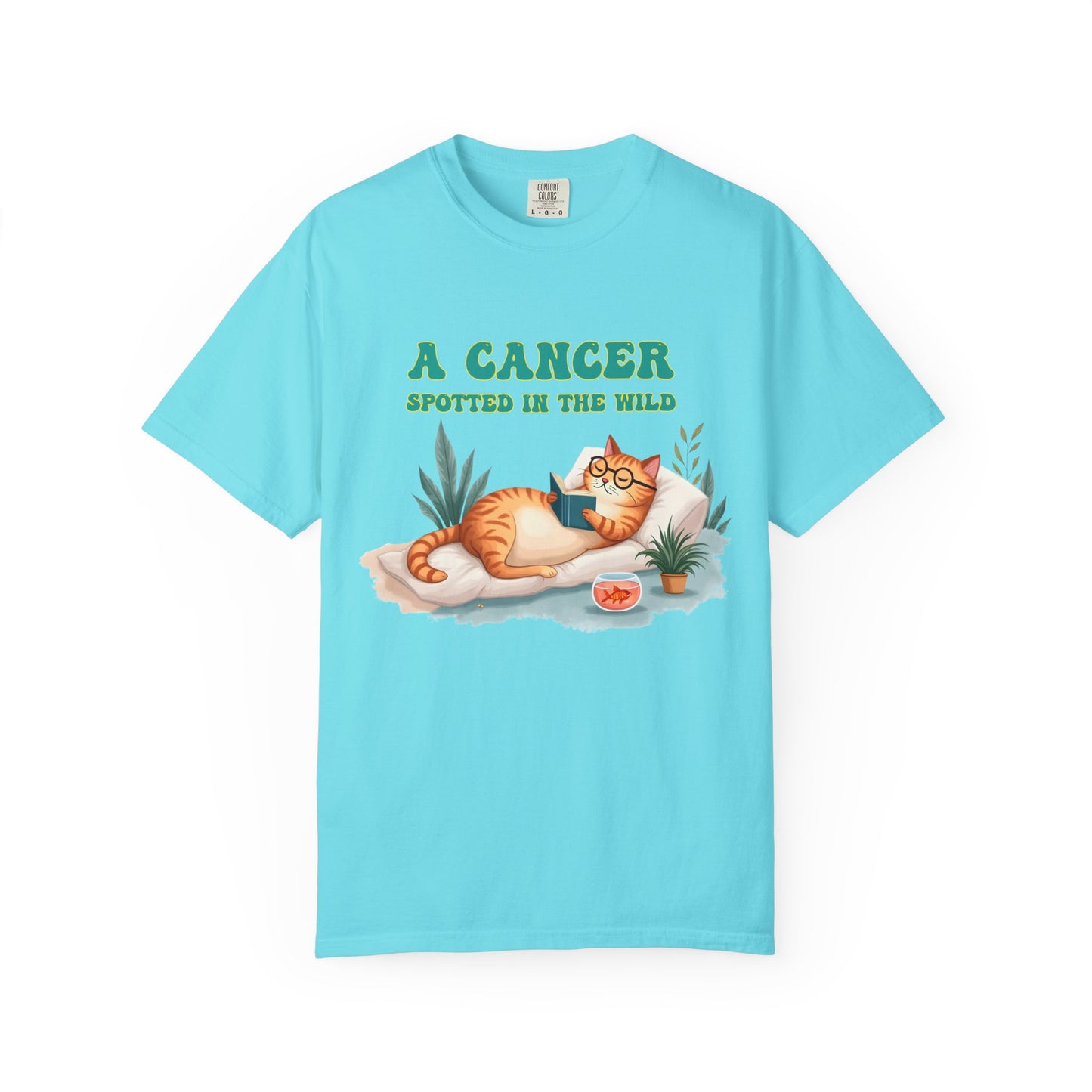 A Cancer Spotted in the Wild – Funny Zodiac Cat Tee