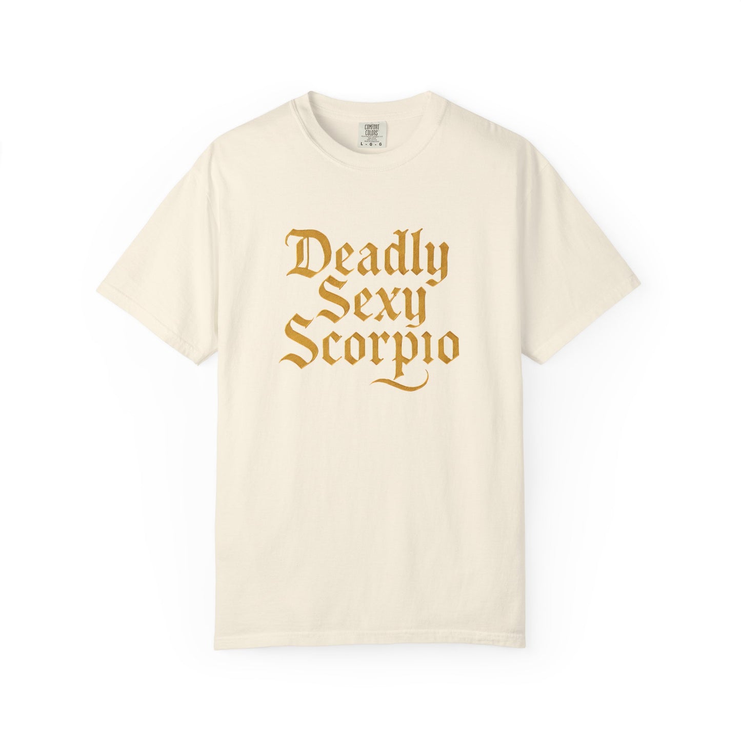 Deadly Sexy Scorpio Tee β Wicked Zodiac Shirt
