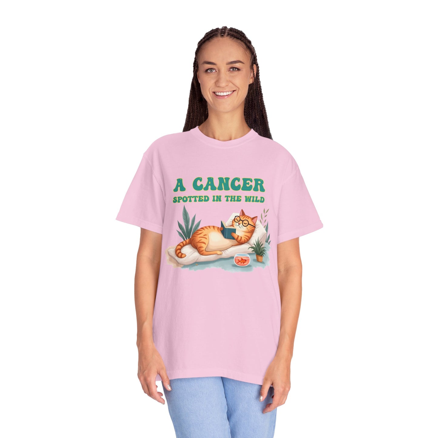 A Cancer Spotted in the Wild – Funny Zodiac Cat Tee