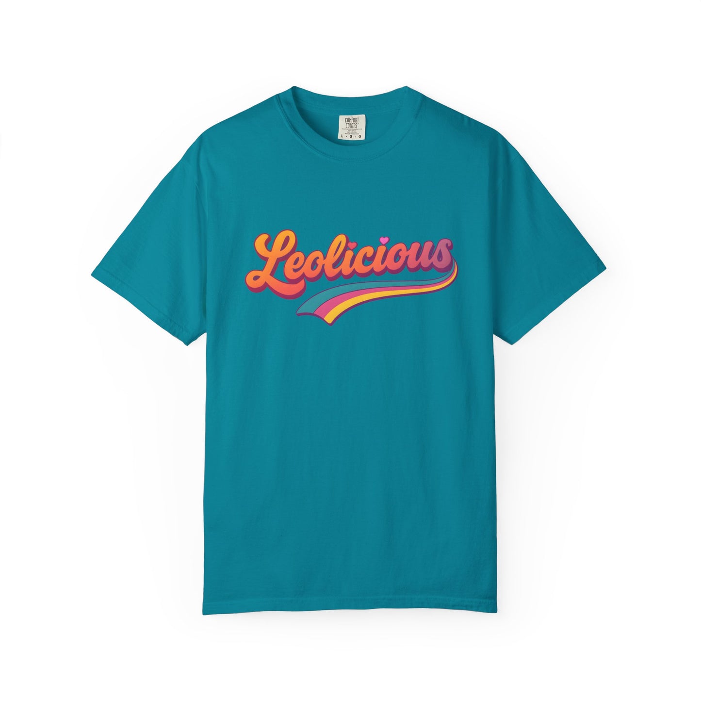 Leolicious β Retro Groovy Leo Zodiac Tee