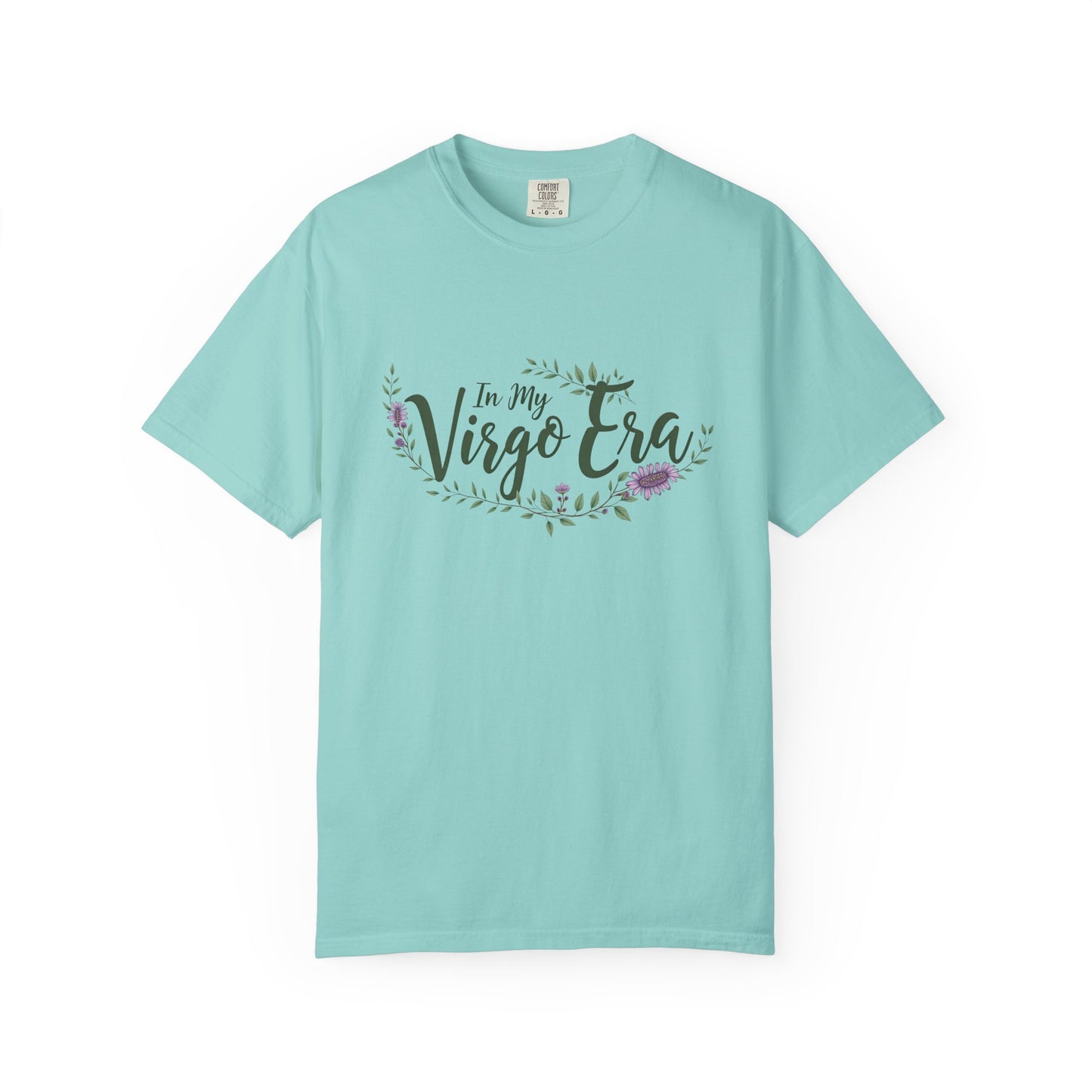 In My Virgo Era β Pretty Floral Zodiac Tee