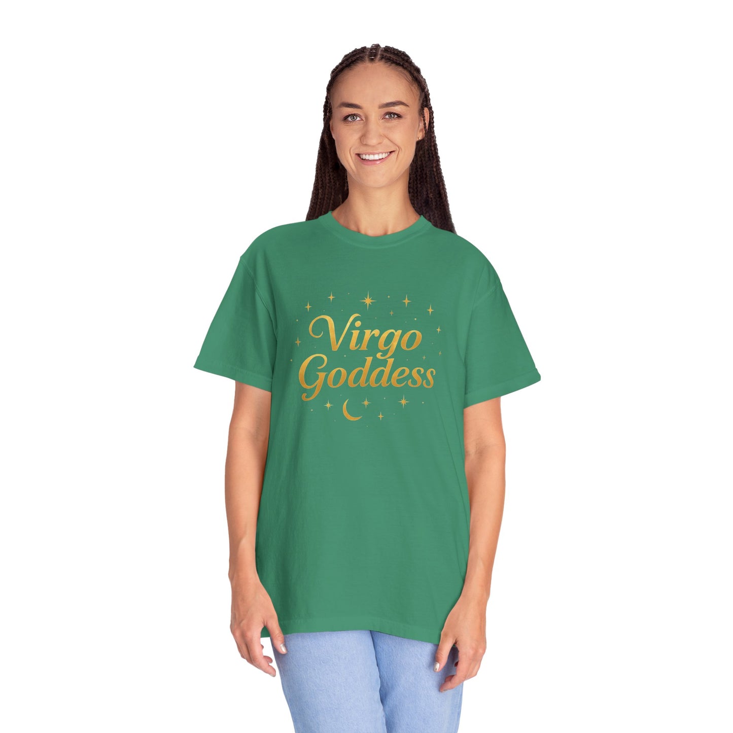 Virgo Goddess – Vibrant Witchy Zodiac Tee