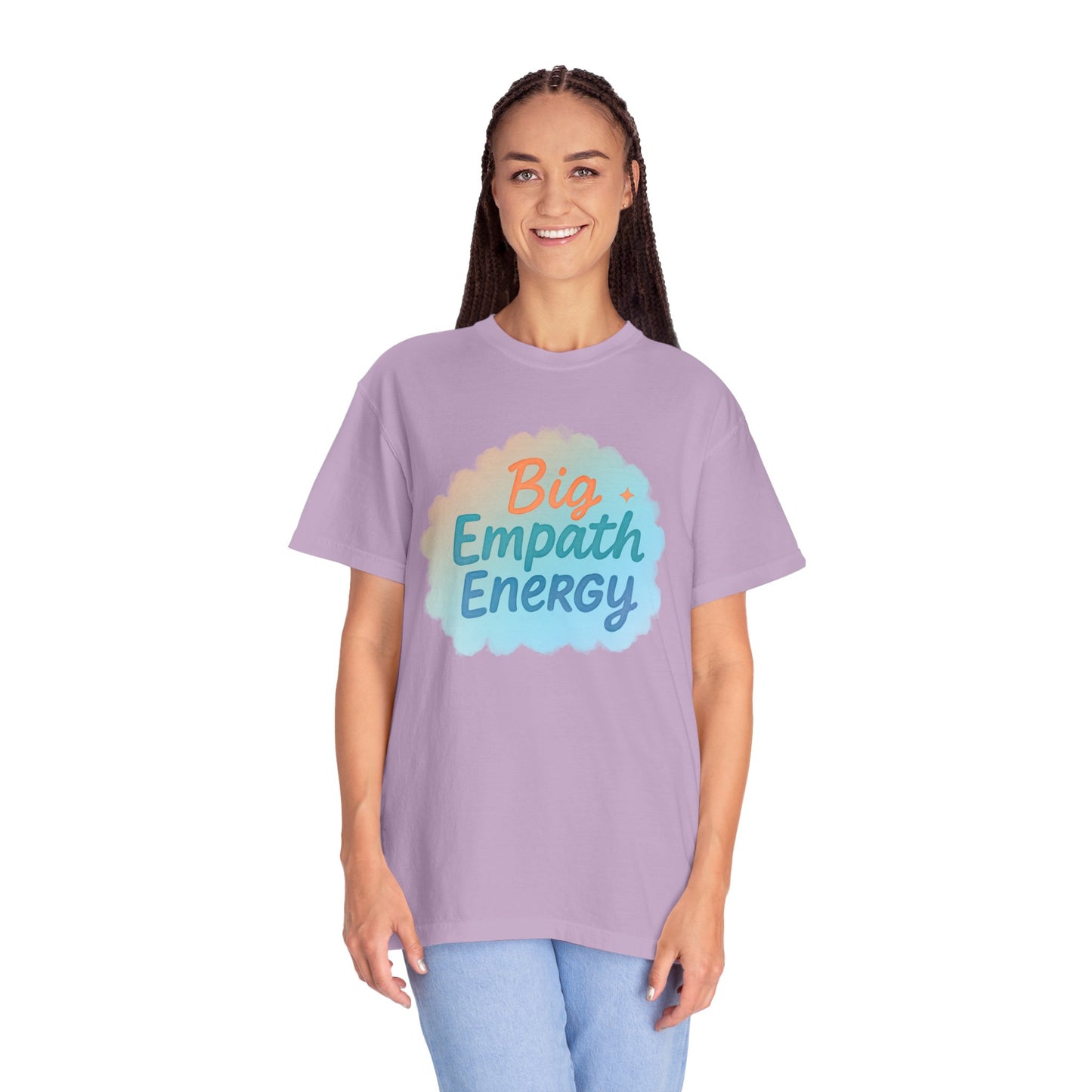 Big Empath Energy – Colorful Affirmation Tee