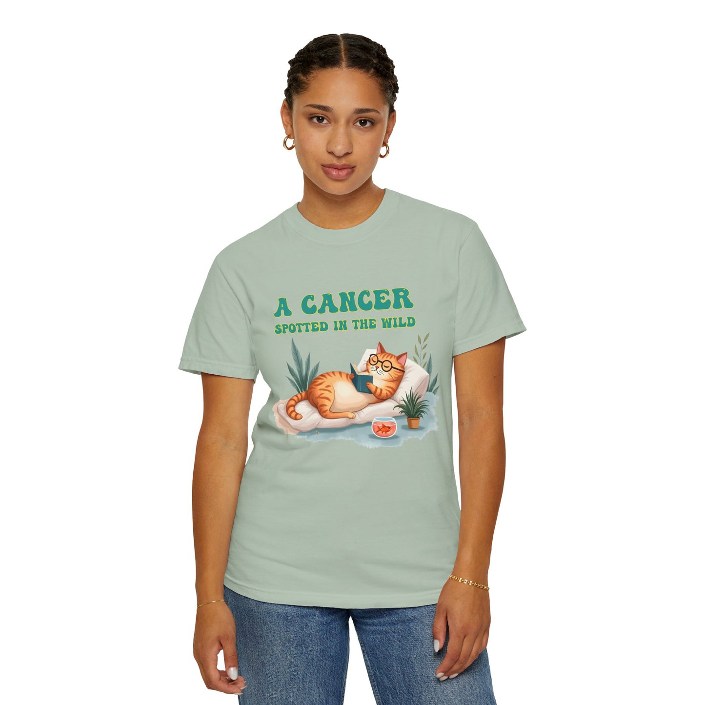 A Cancer Spotted in the Wild – Funny Zodiac Cat Tee