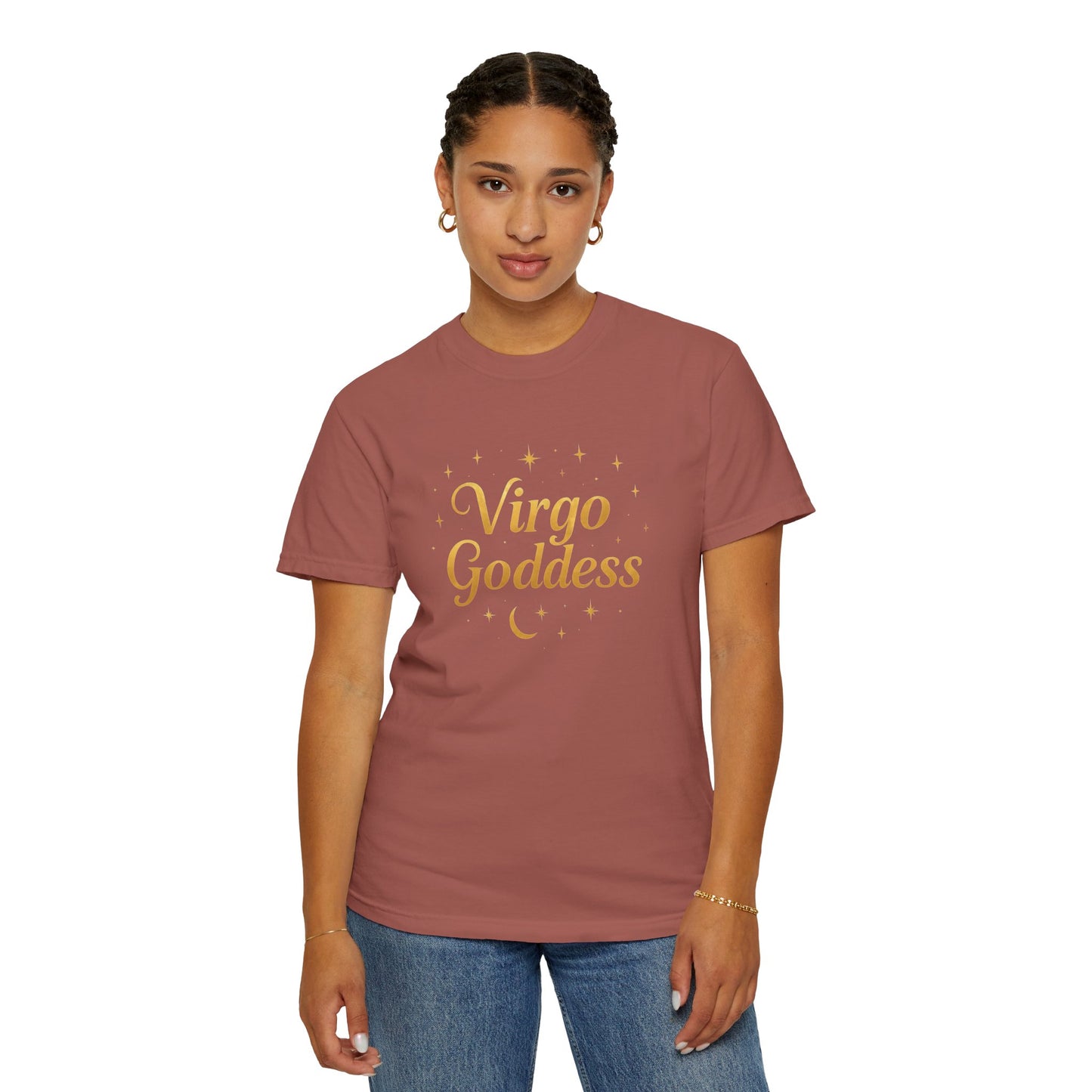 Virgo Goddess – Vibrant Witchy Zodiac Tee