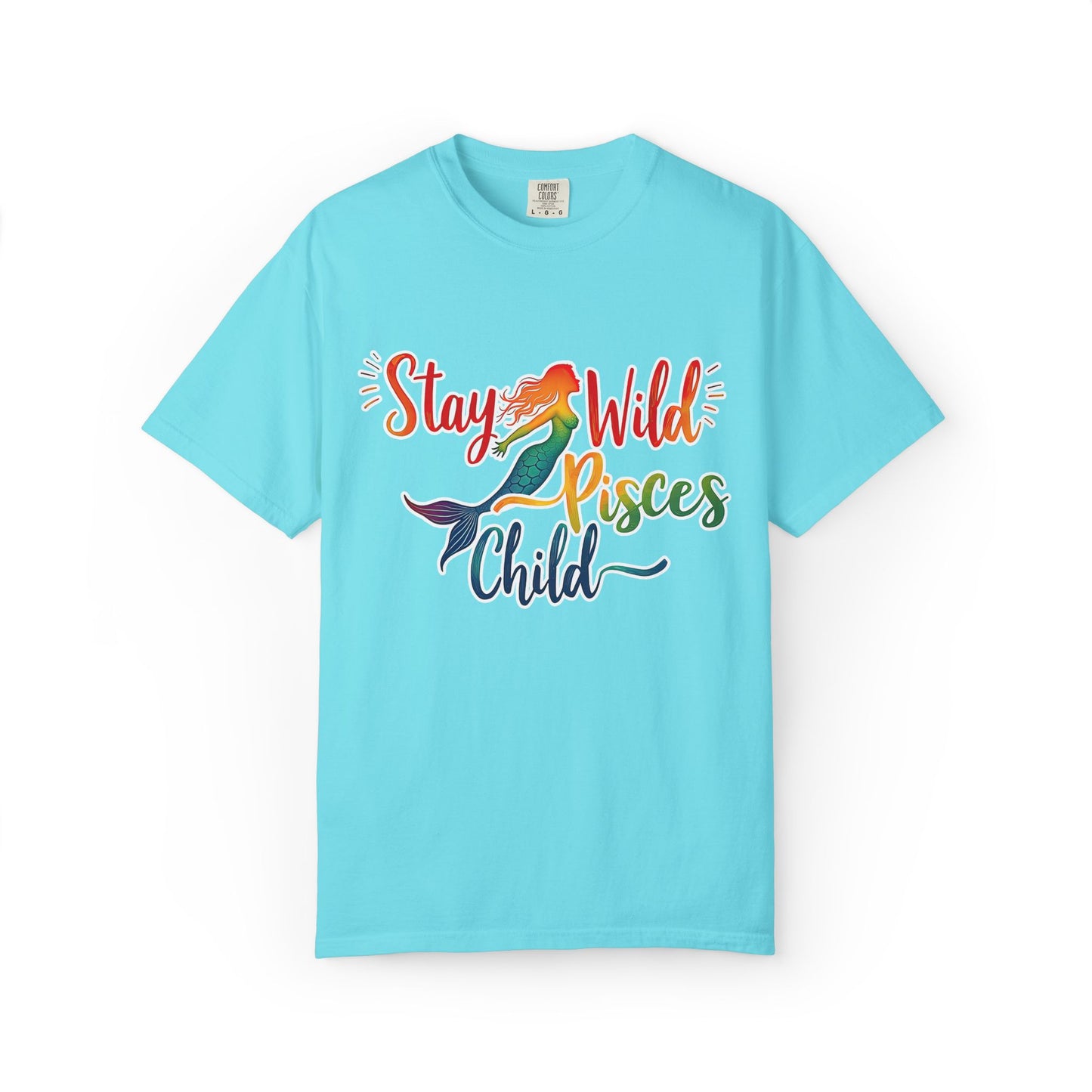 Stay Wild Pisces Child Tee β Colorful Mermaid Zodiac Shirt