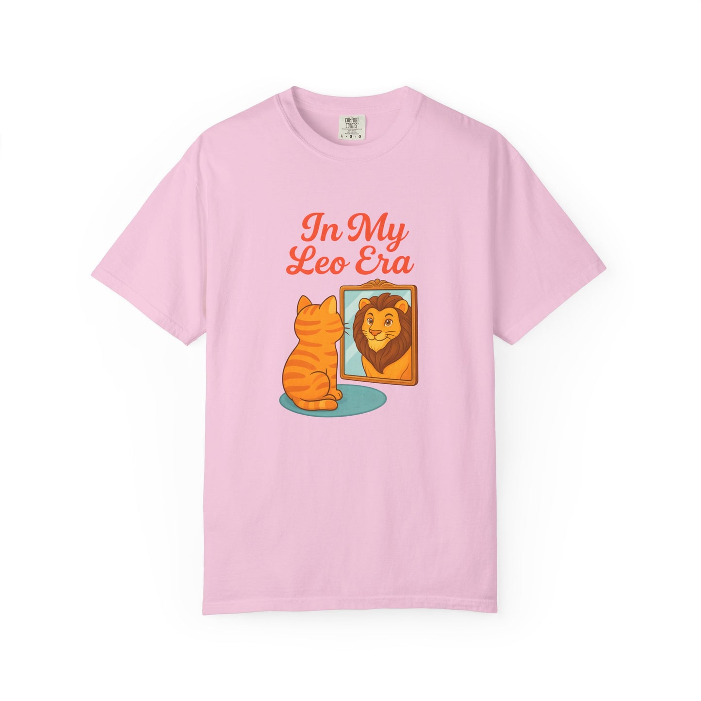 In My Leo Era - Funny Cat and Lion Mirror Tee