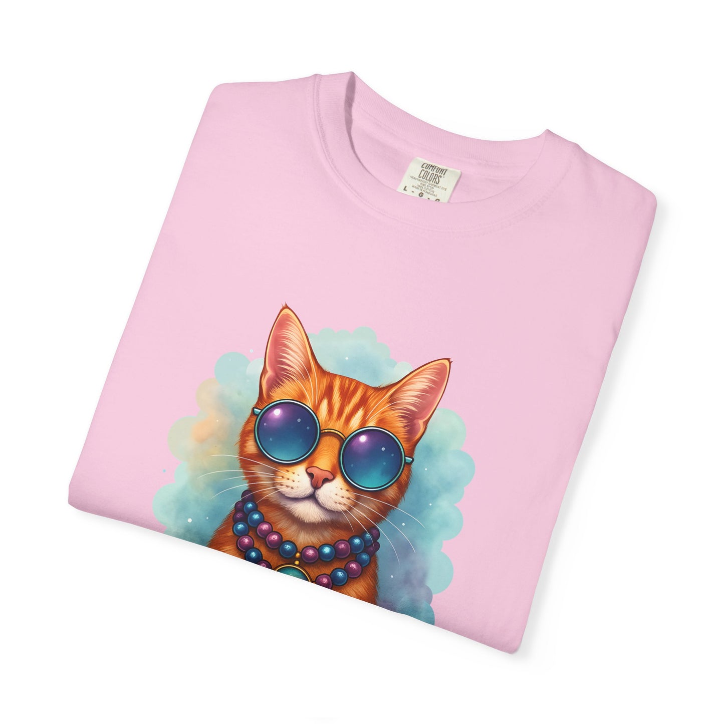 Aquarius One Cool Cat – Groovy Cosmic Kitty T-shirt
