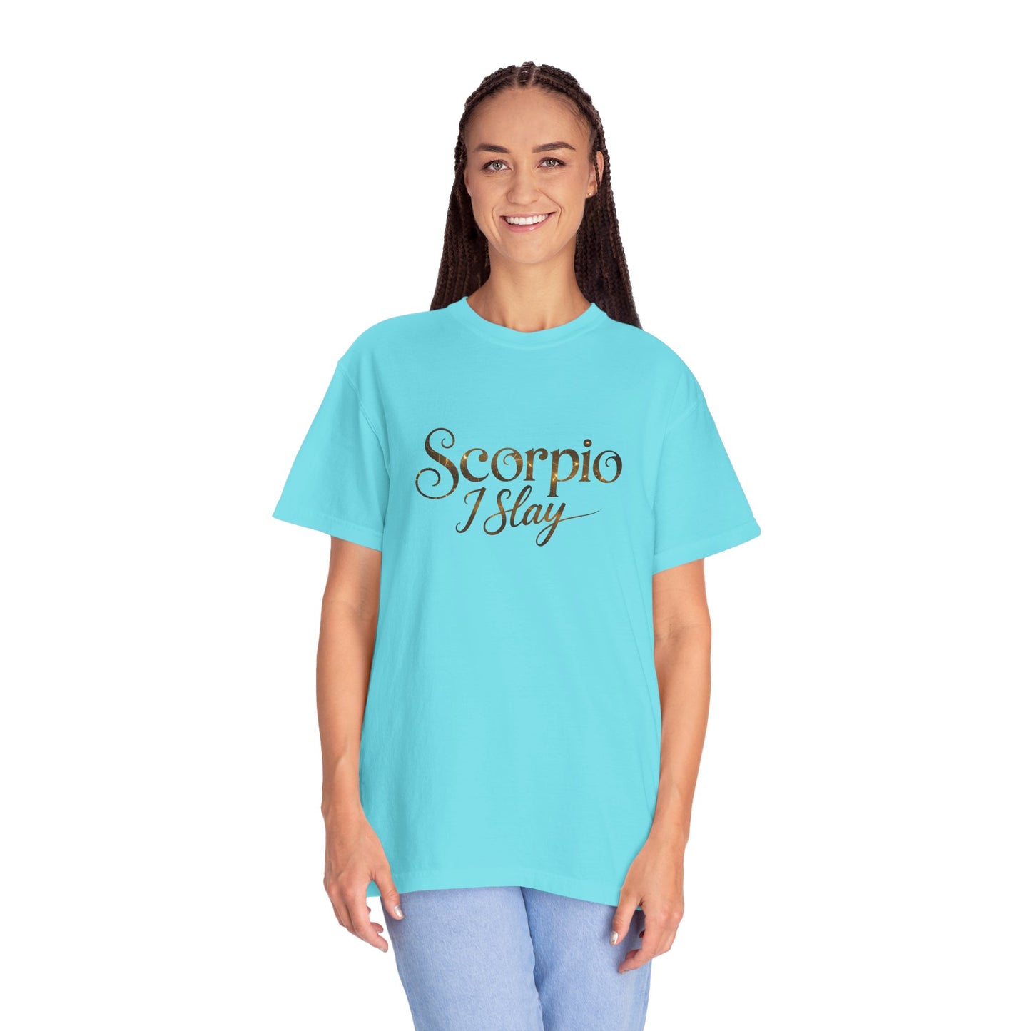 Scorpio I Slay Witchy Tee – Wicked Zodiac Shirt