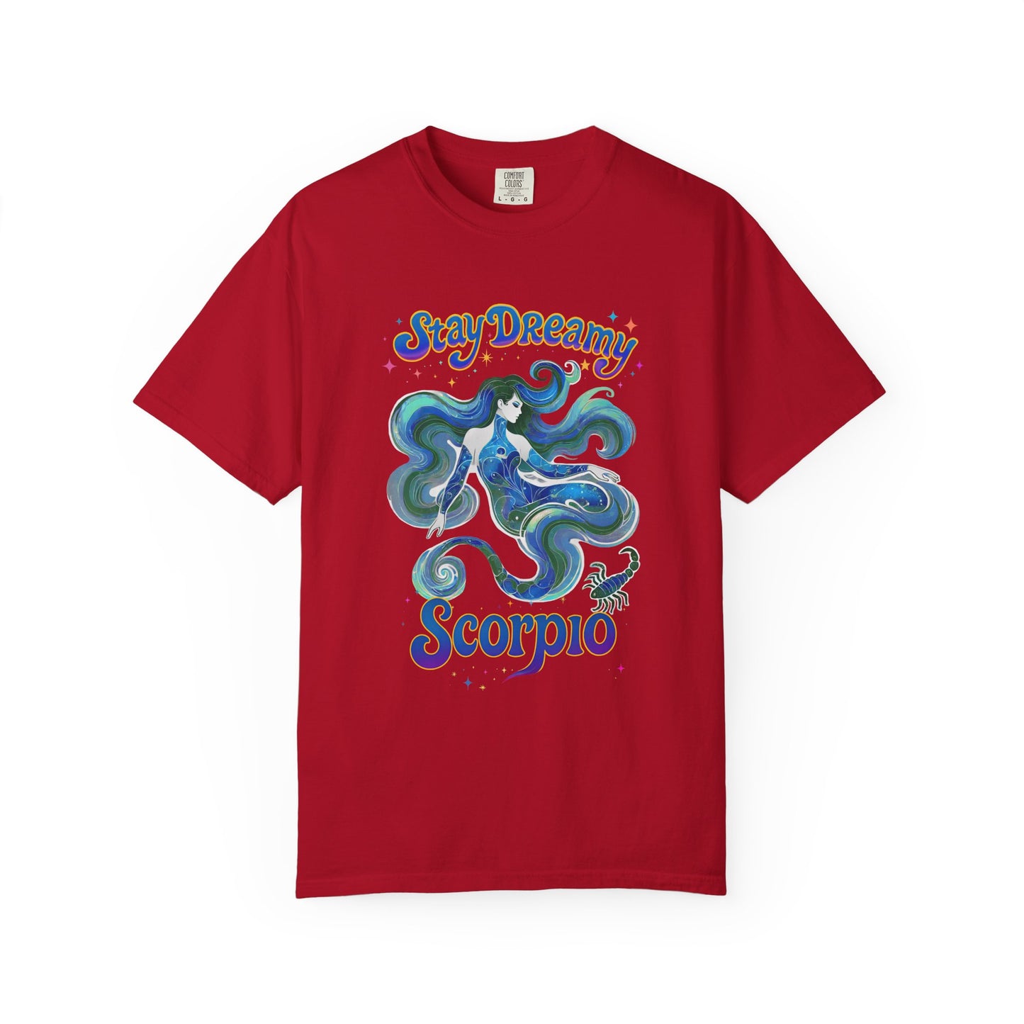 Stay Dreamy Scorpio – Mystical Mermaid Tee for the Celestial Siren
